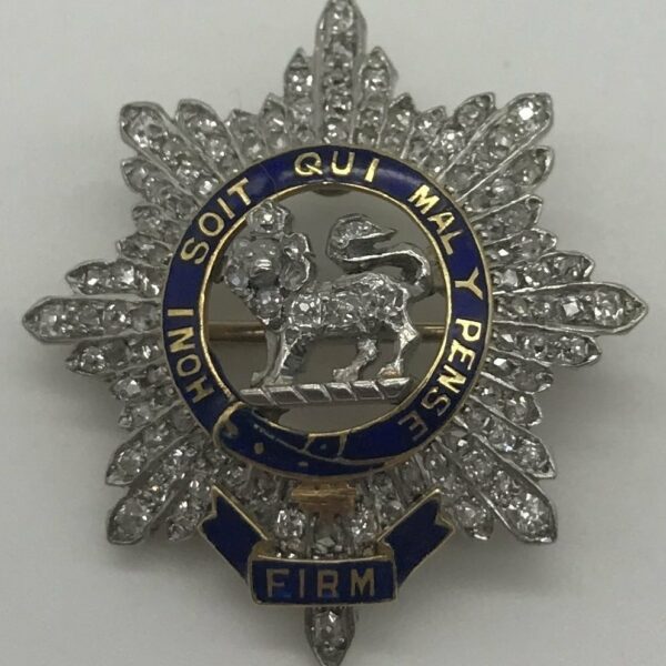 Pre-loved 18ct Gold, Diamond and Enamel ‘Sweetheart’ Brooch/Pendant