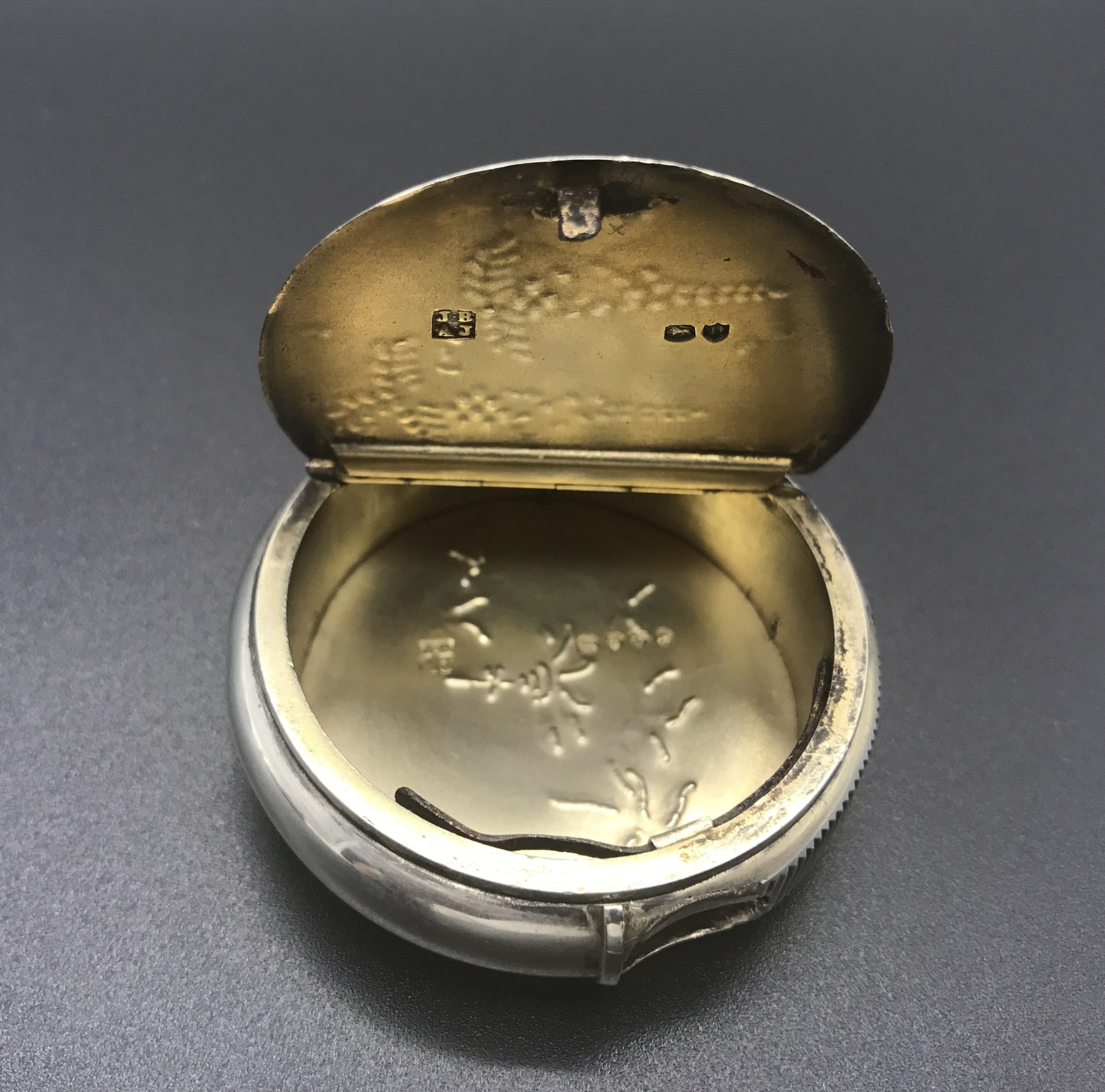 Rare Victorian Silver Vesta Case and Slow Match Holder