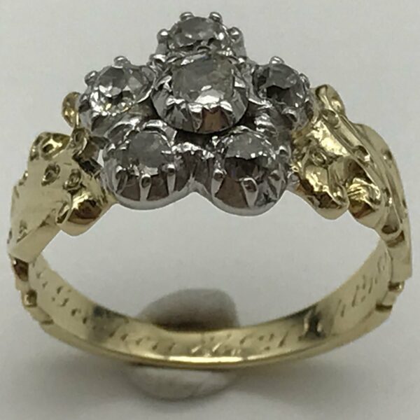 Magnificent Georgian 18ct Diamond Ring