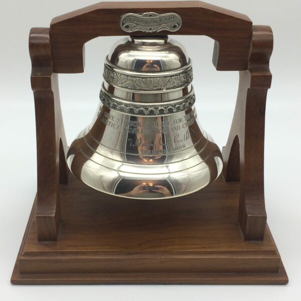 Silver Rhodesian Independence Bell