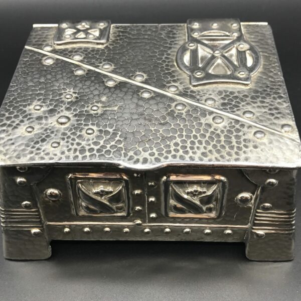Stunning Antique 'Arts and Crafts' Jewellery Box