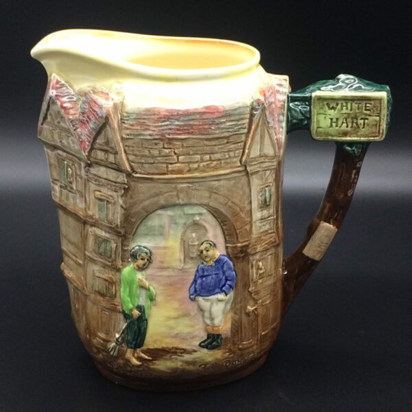 Royal Doulton ‘Fat Boy & Poor Jo Bleak House’ Relief Jug (D6394)