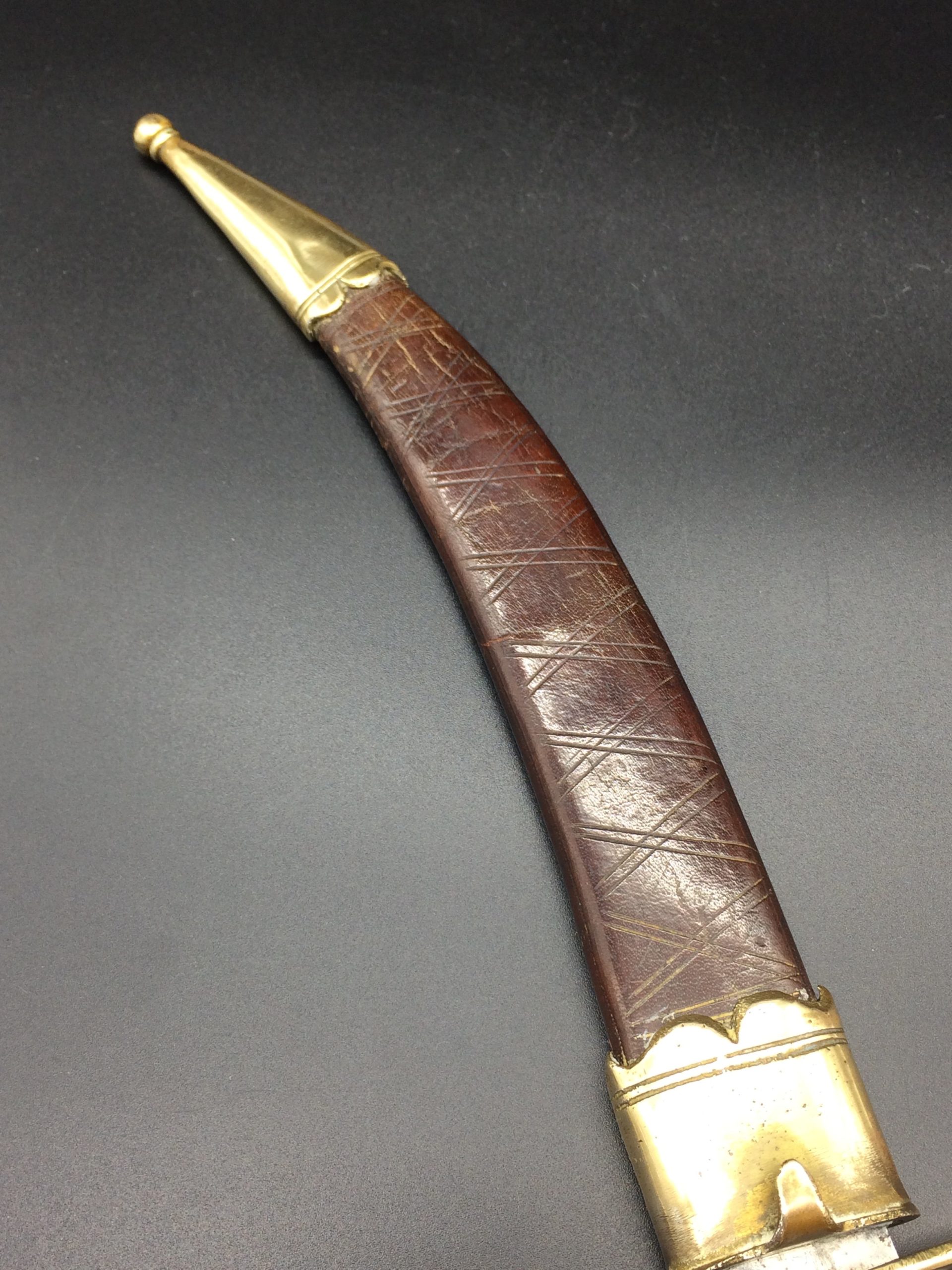 Nice Vintage Sikh Kirpin Pure Steel Dagger