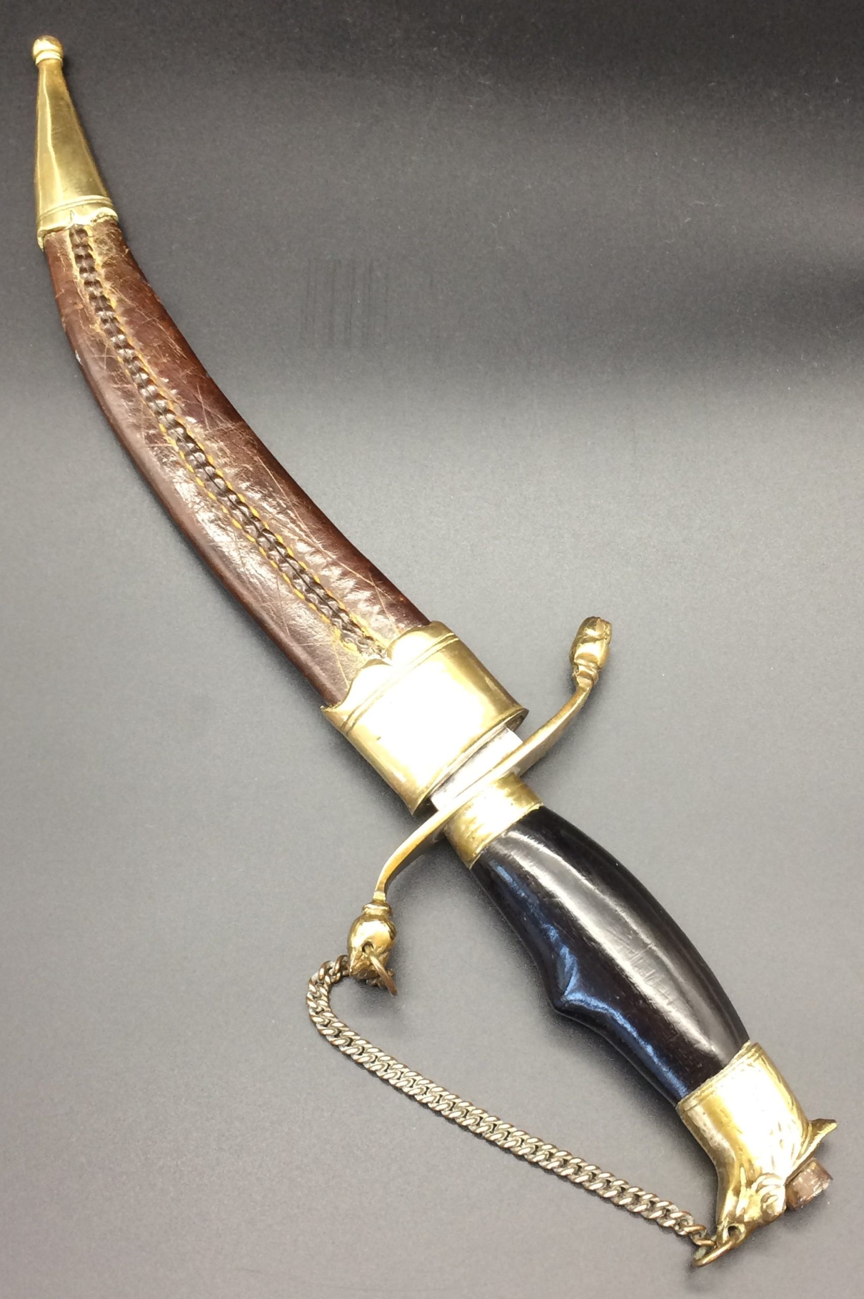 Nice Vintage Sikh Kirpin Pure Steel Dagger