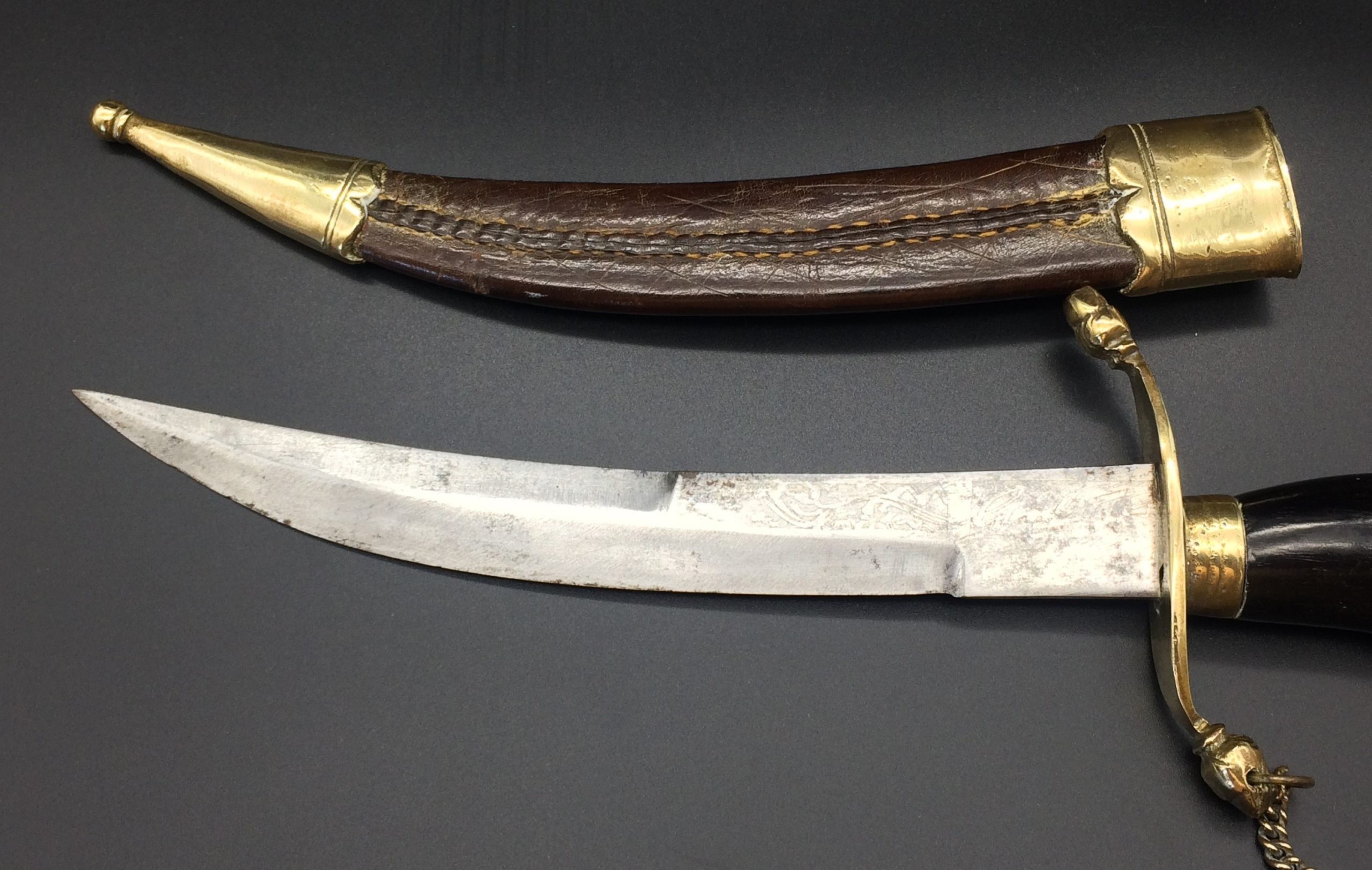 Nice Vintage Sikh Kirpin Pure Steel Dagger