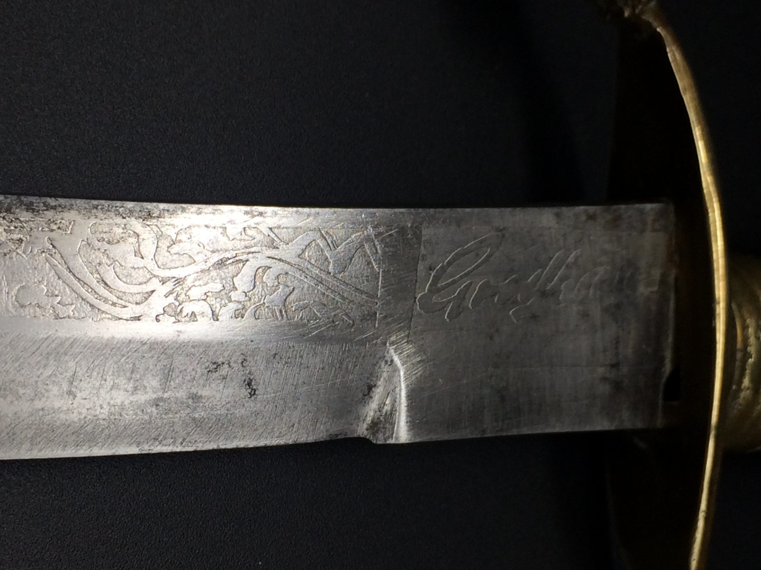 Nice Vintage Sikh Kirpin Pure Steel Dagger