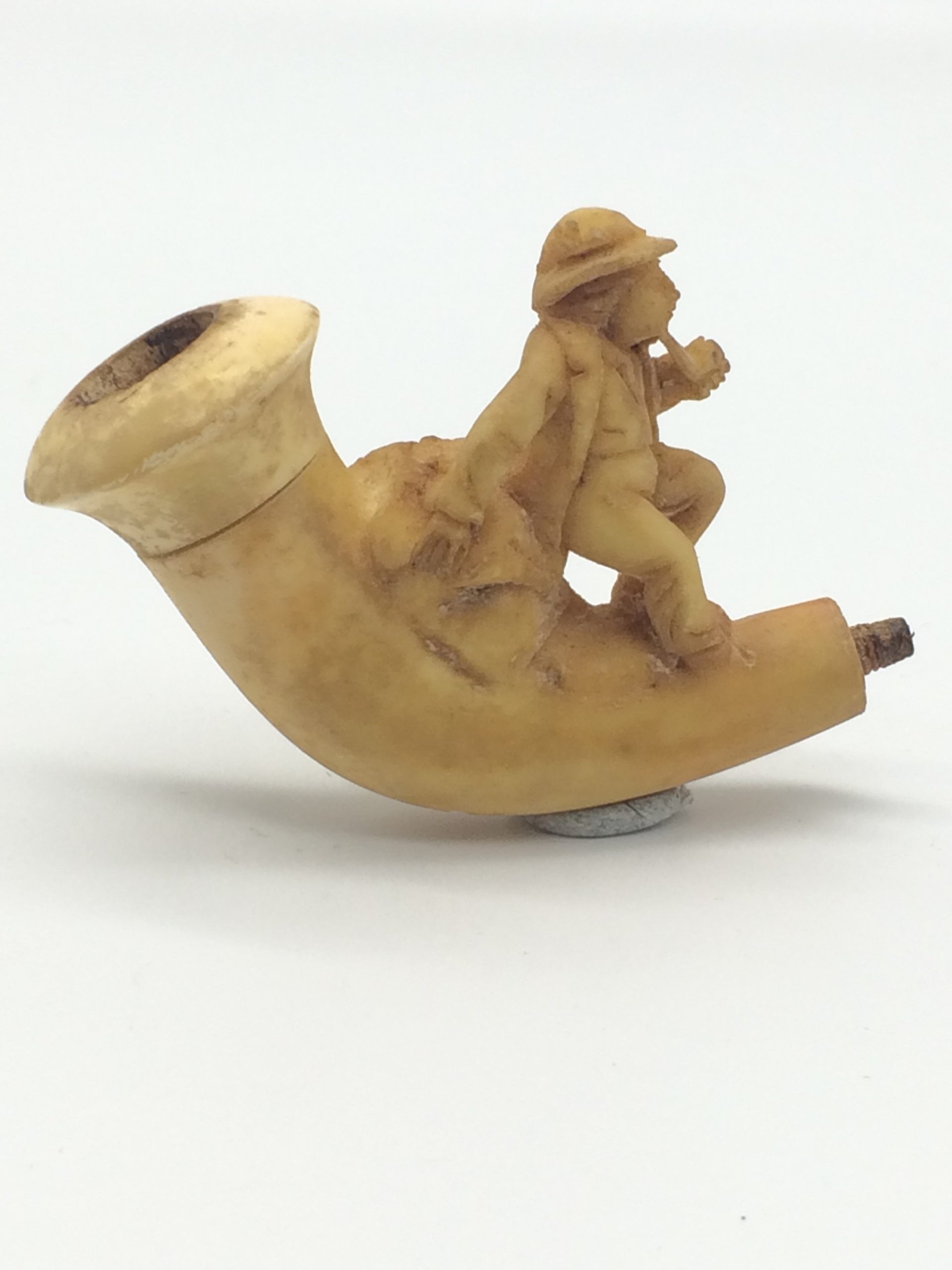 Antique Cased Meerschaum Pipe