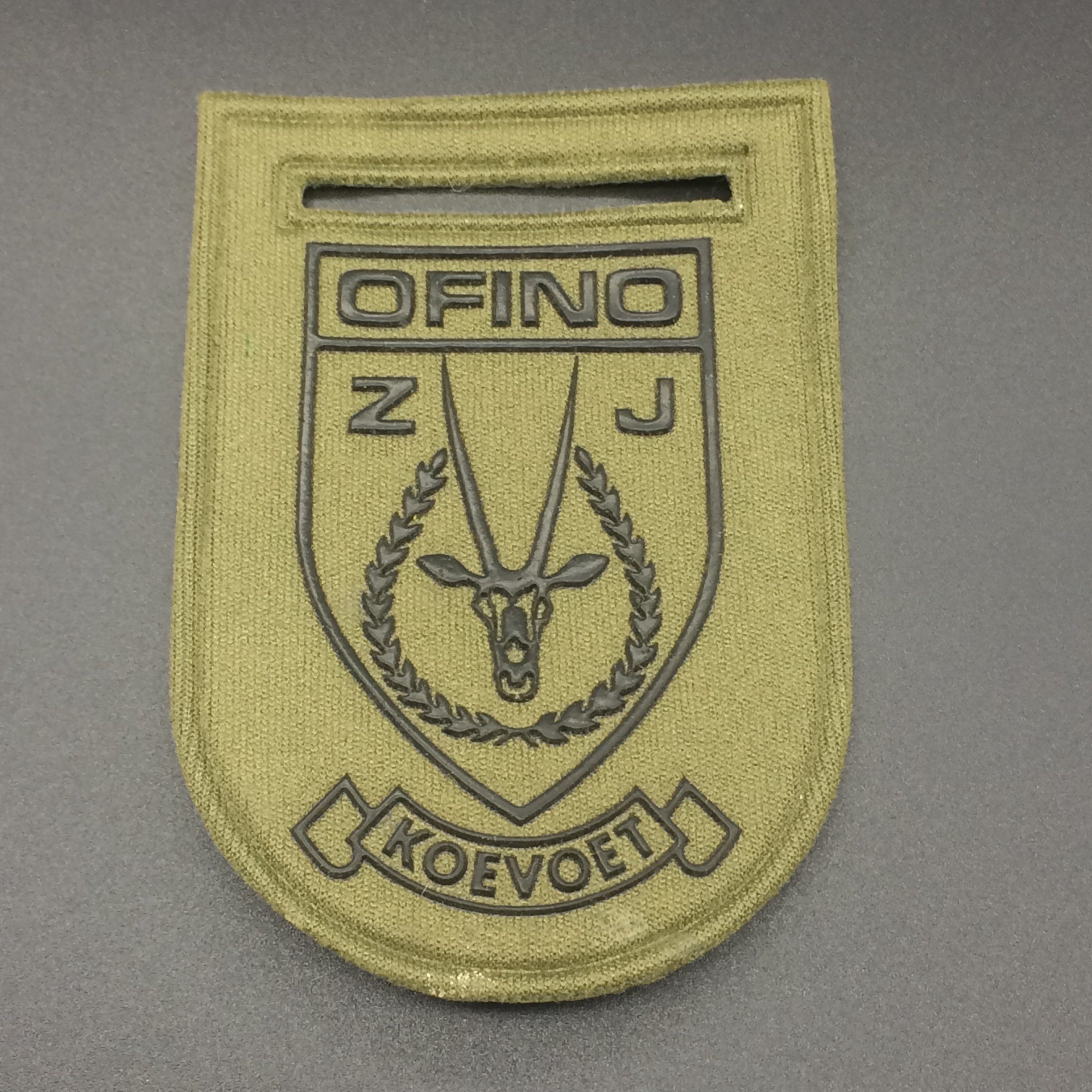 Koevoet – ‘OFINO - Z J’ SWAPOL Shoulder Flash