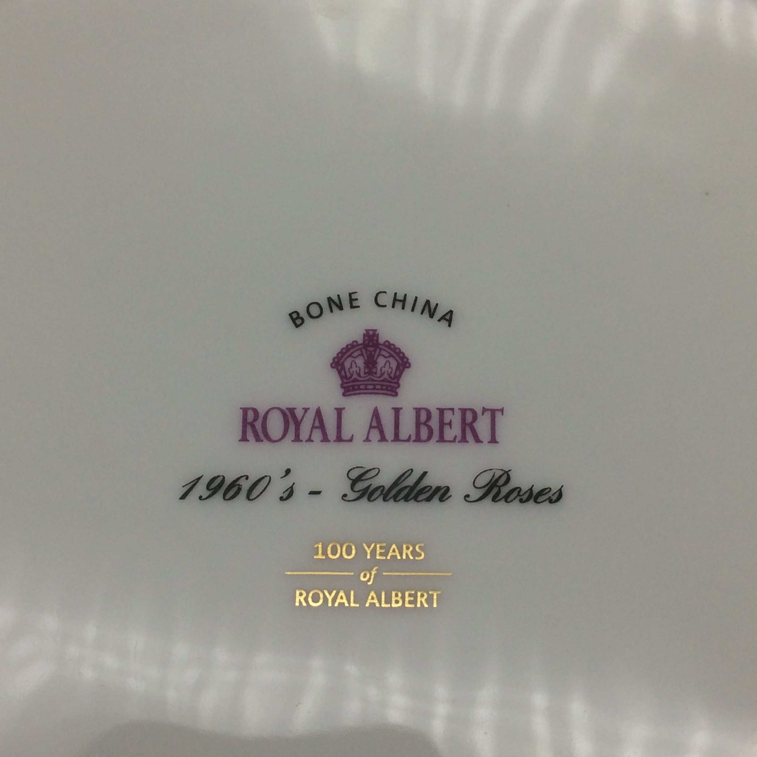 Beautiful Royal Albert ‘Golden Roses’ Trio