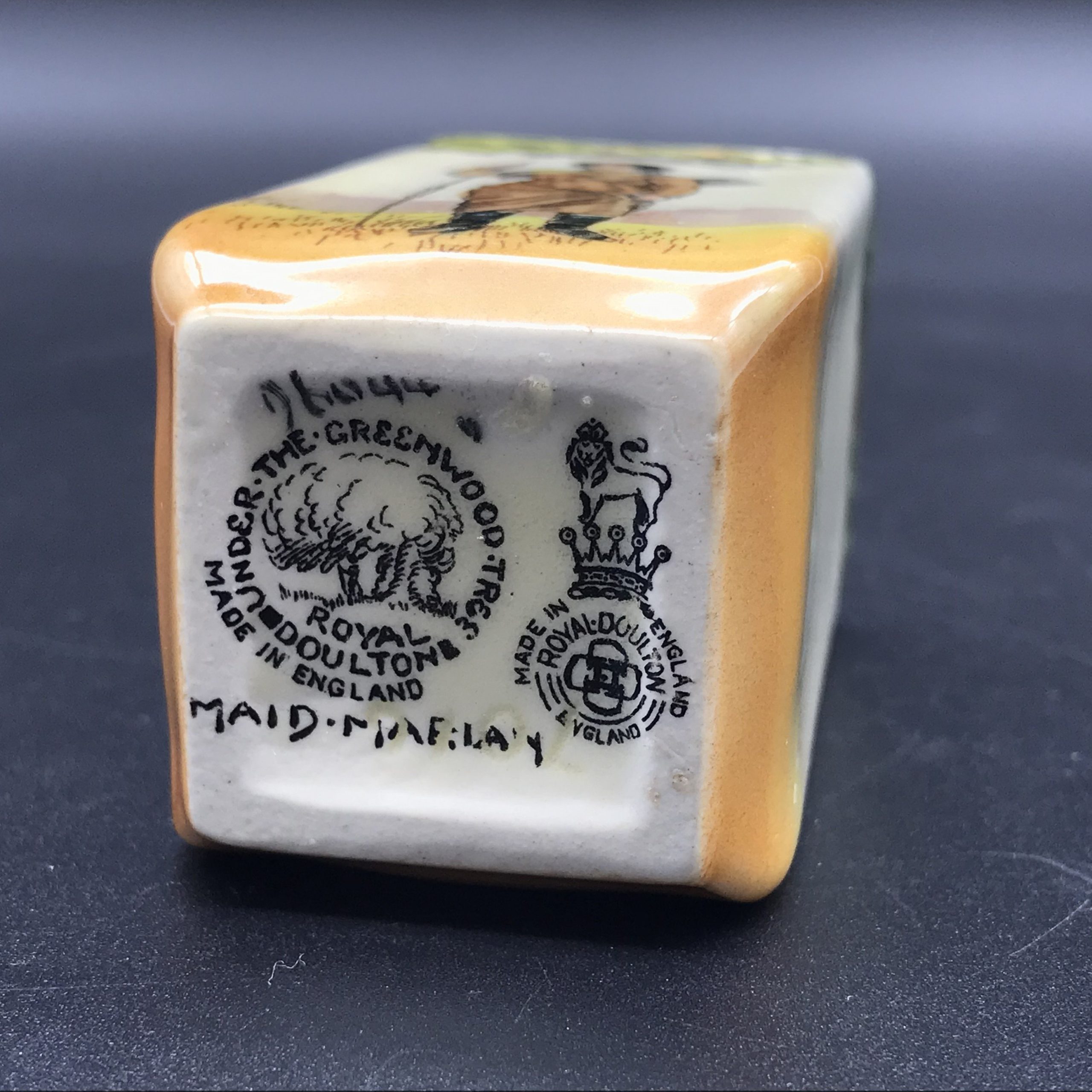 Royal Doulton ‘Under The Greenwood Tree’ Miniature Vase