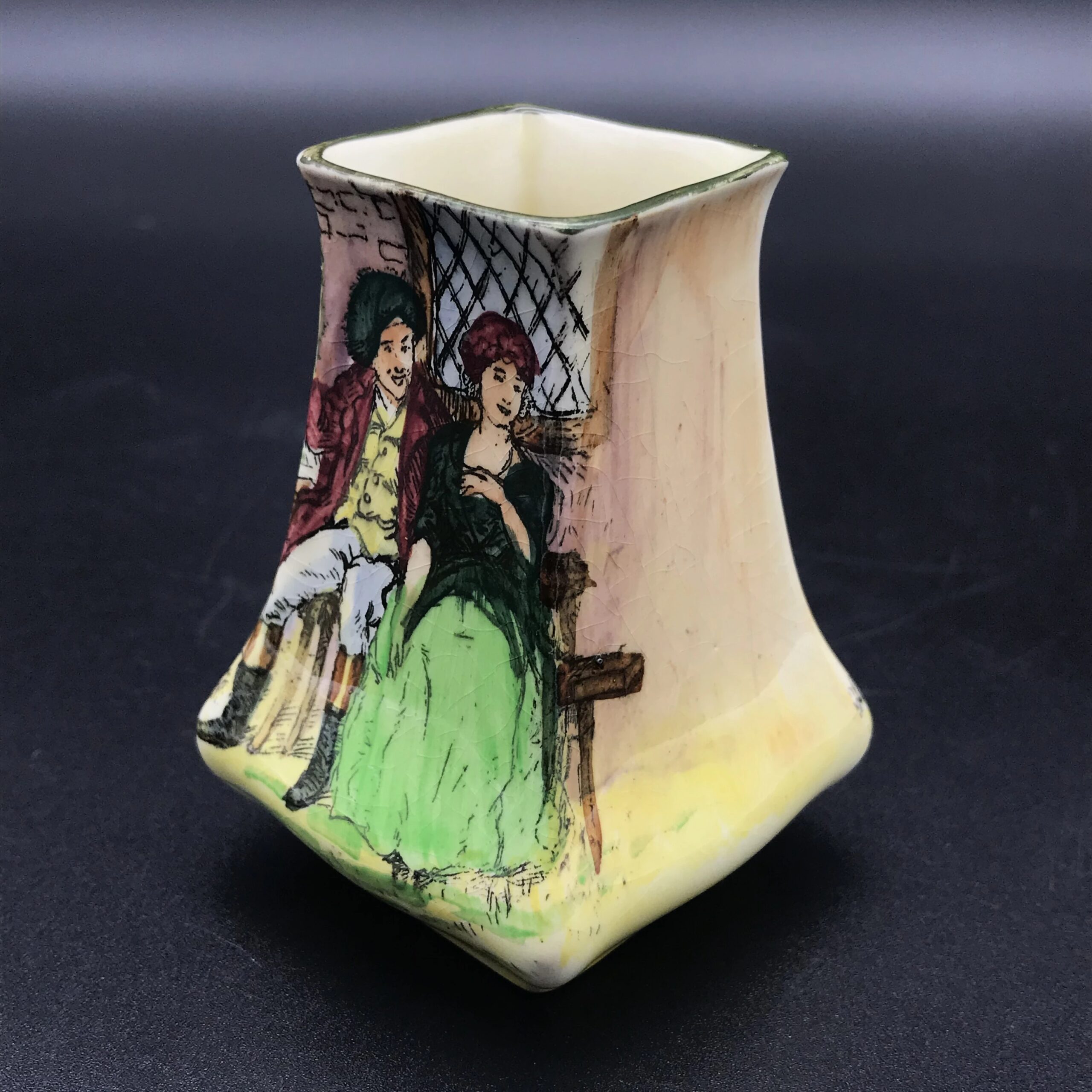 Miniature Royal Doulton ‘Bobbie Burns’ Vase