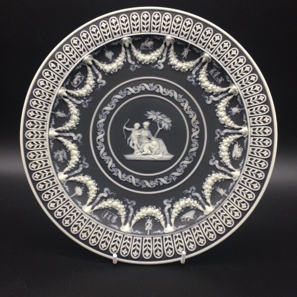 Exceptional Rare Antique Wedgwood Trophy Plate