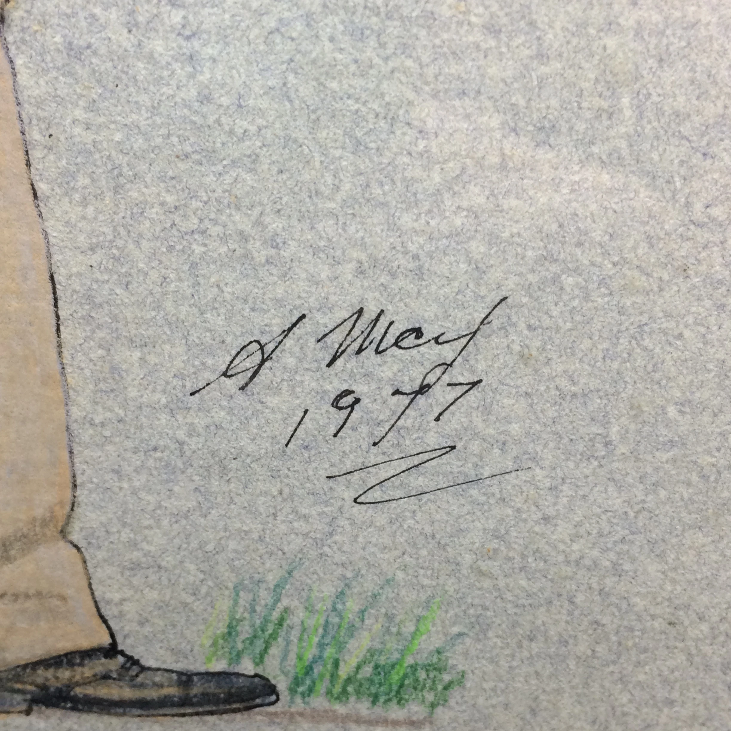 Original Andy May (1936-2016) Drawing/Illustration ‘Durban Rifle Guard Artillery 1862-1870’