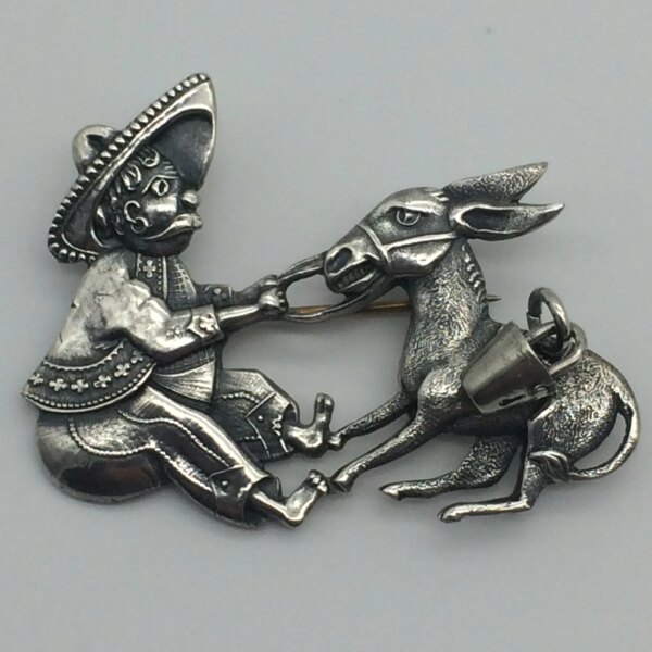 Early Sterling Silver ‘Candida’ Brooch