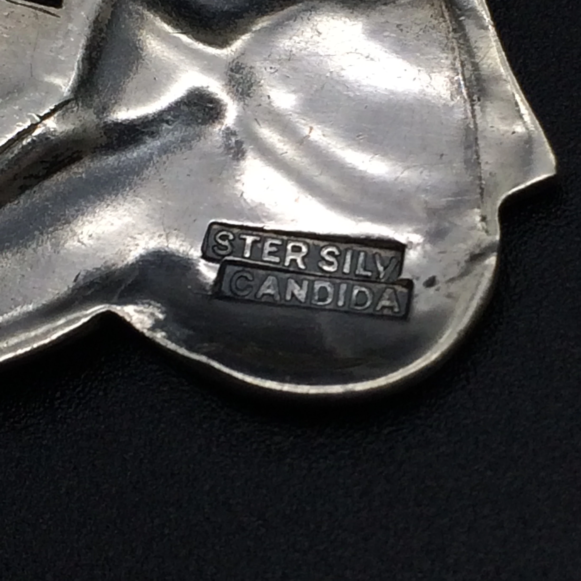 Early Sterling Silver ‘Candida’ Brooch