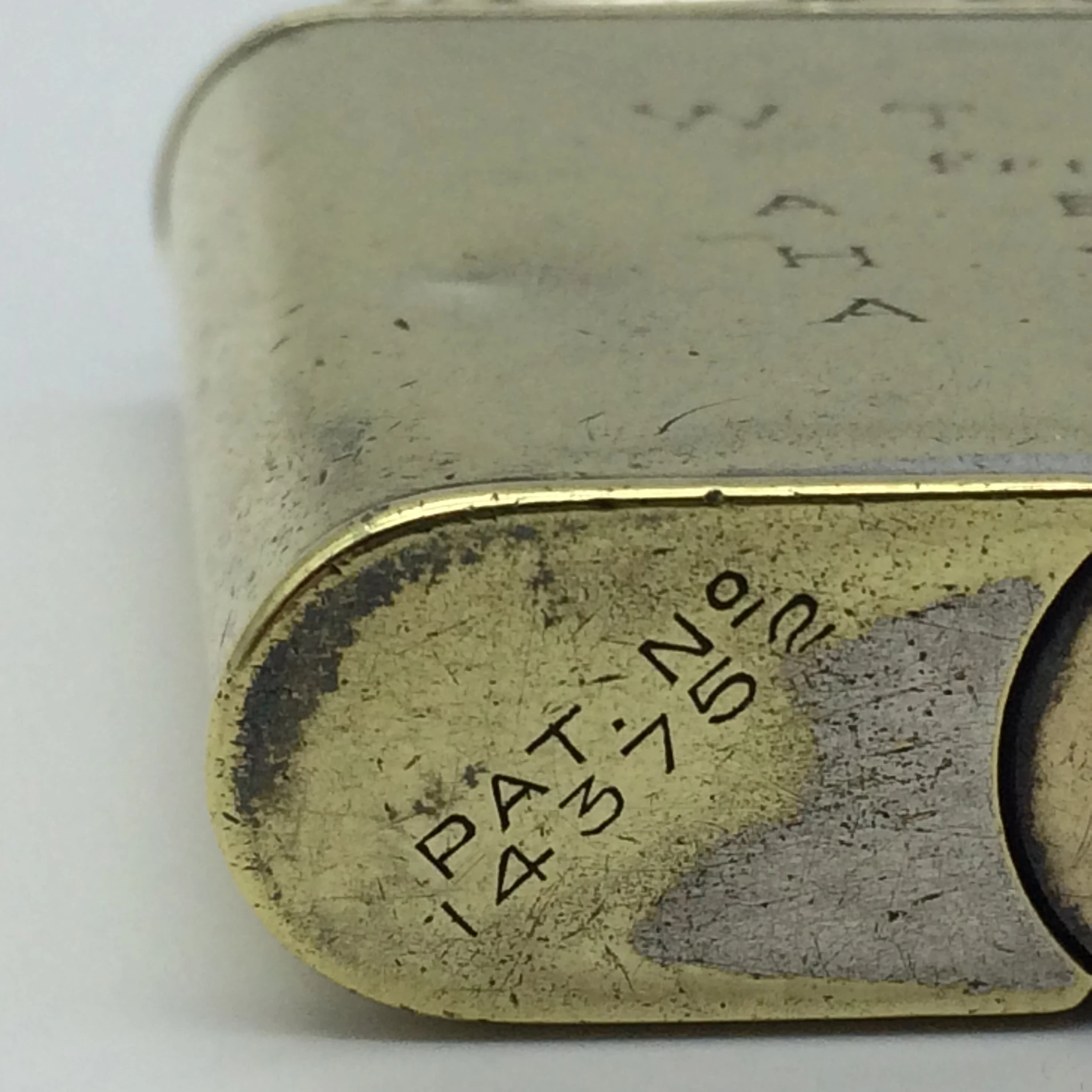 Vintage Dunhill Lift Arm Petrol Lighter - Silver Circa 1920-40s Pat. No. 288806 Australia