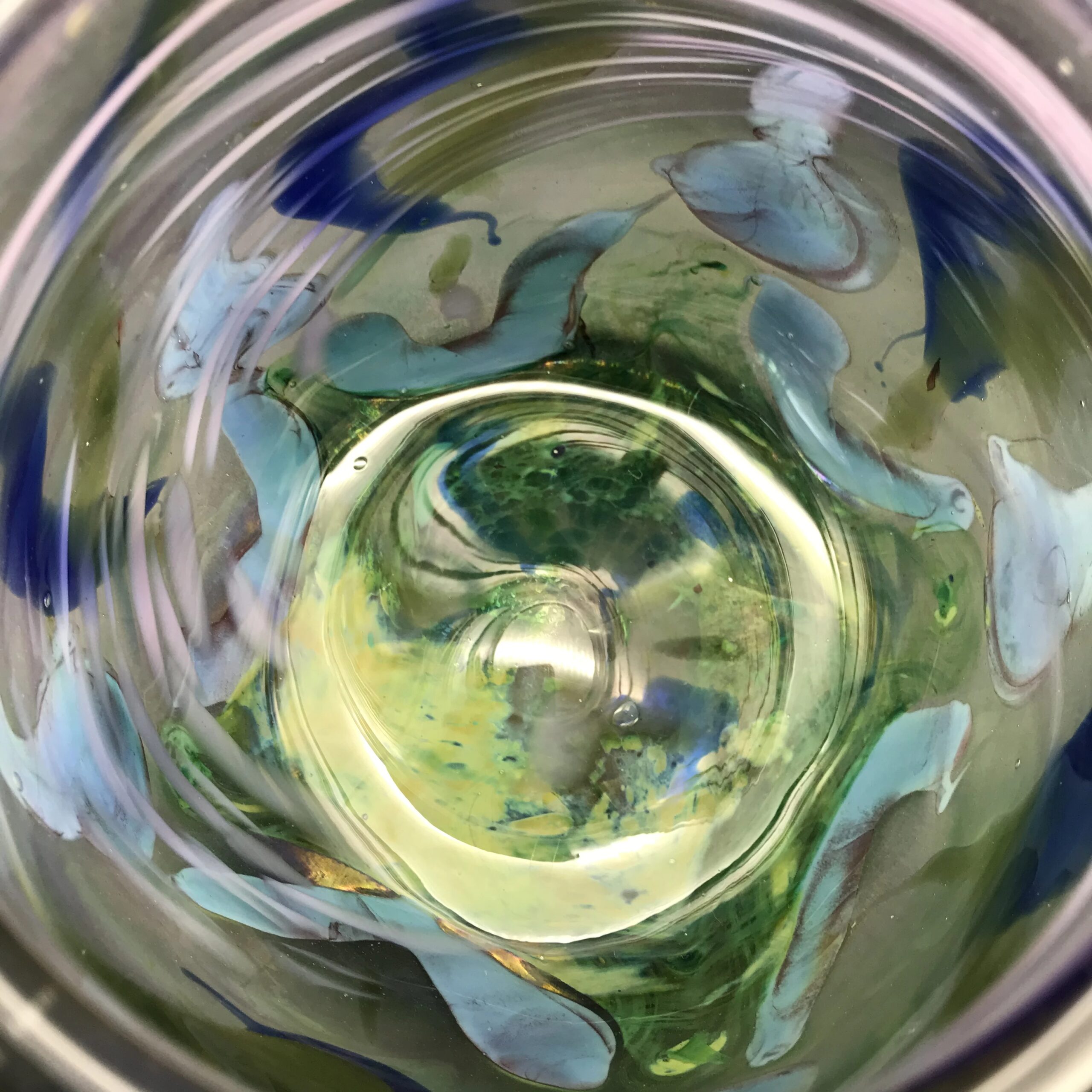 Large Signed ‘Shirley Cloete’ Art Glass Vase (1921 – 2010)