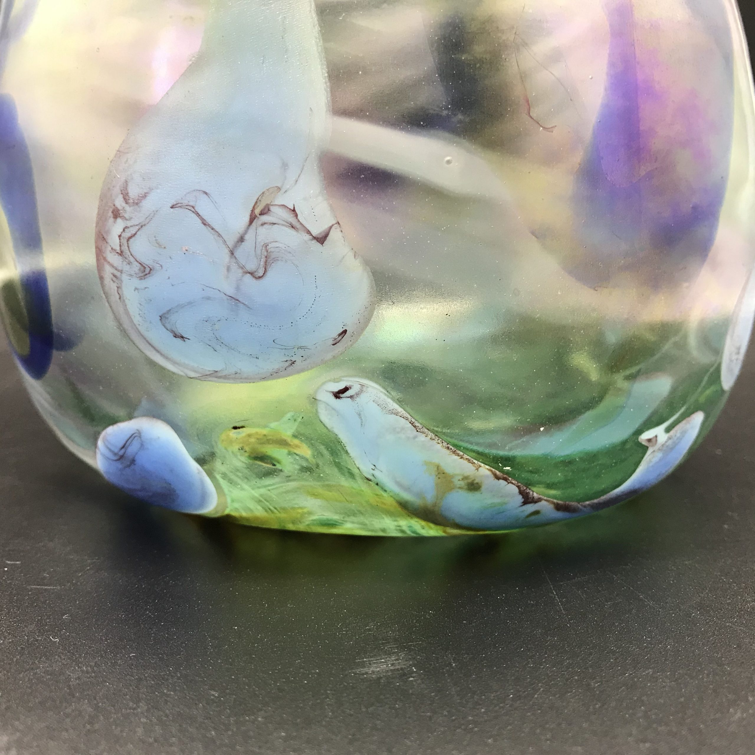 Large Signed ‘Shirley Cloete’ Art Glass Vase (1921 – 2010)