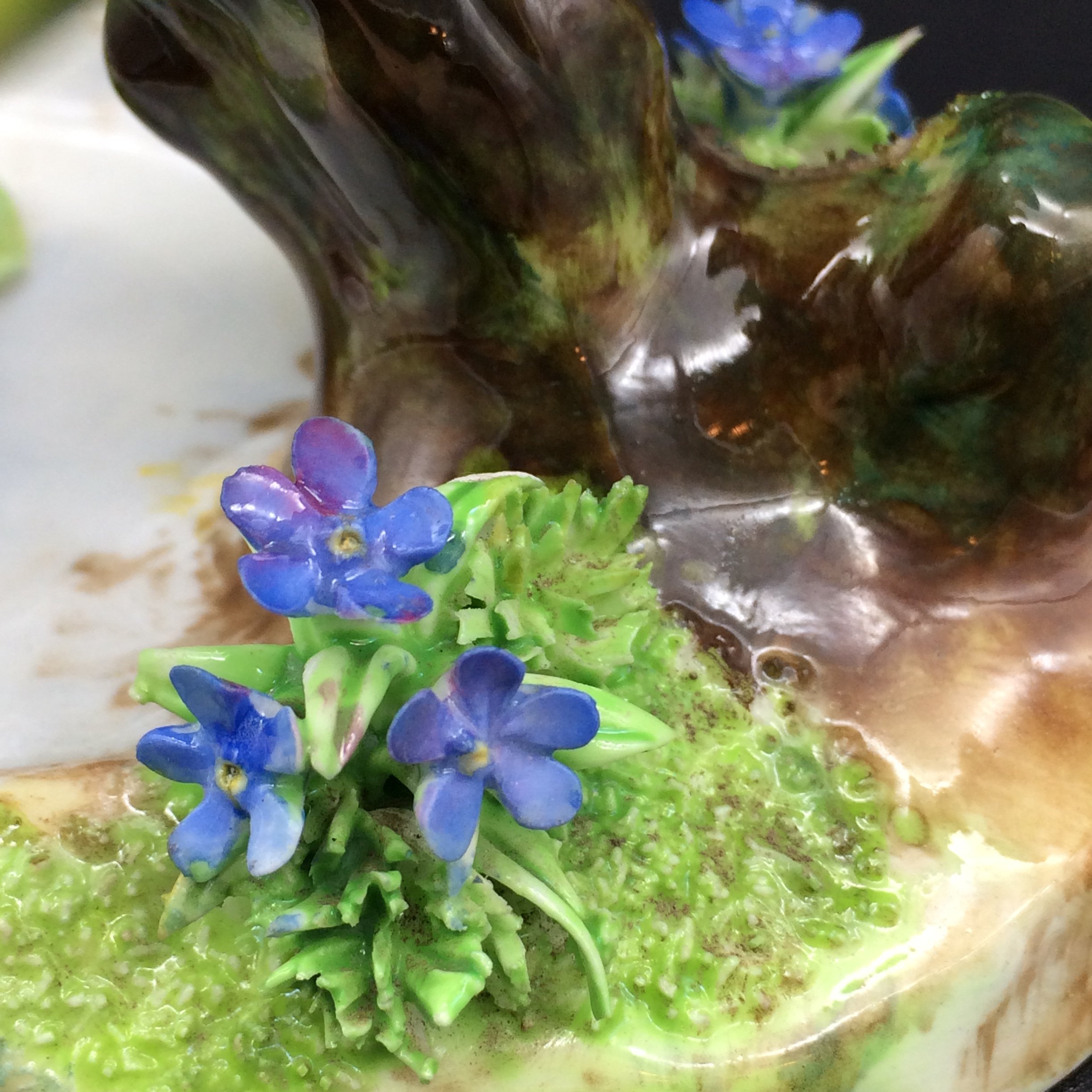 Early Crown Staffordshire ‘J.T. Jones’ Kingfisher Figure