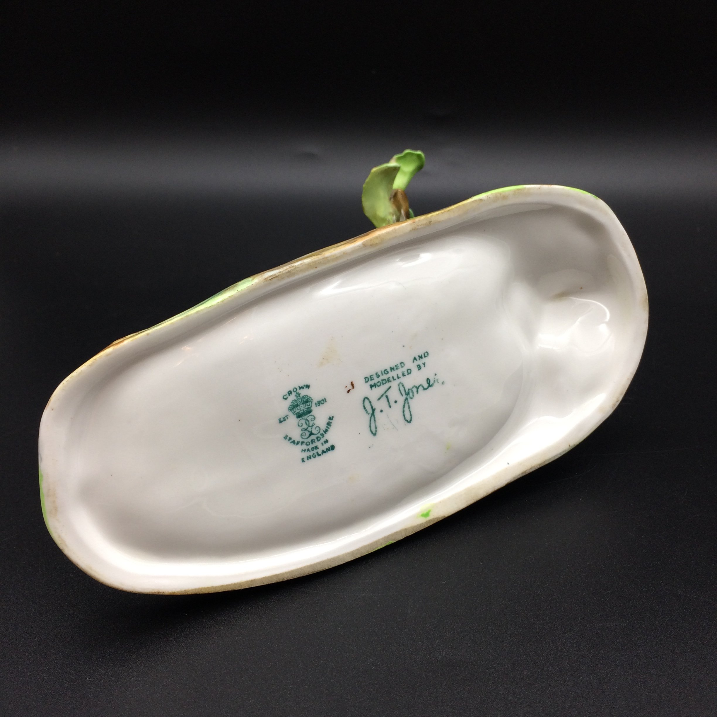 Early Crown Staffordshire ‘J.T. Jones’ Kingfisher Figure