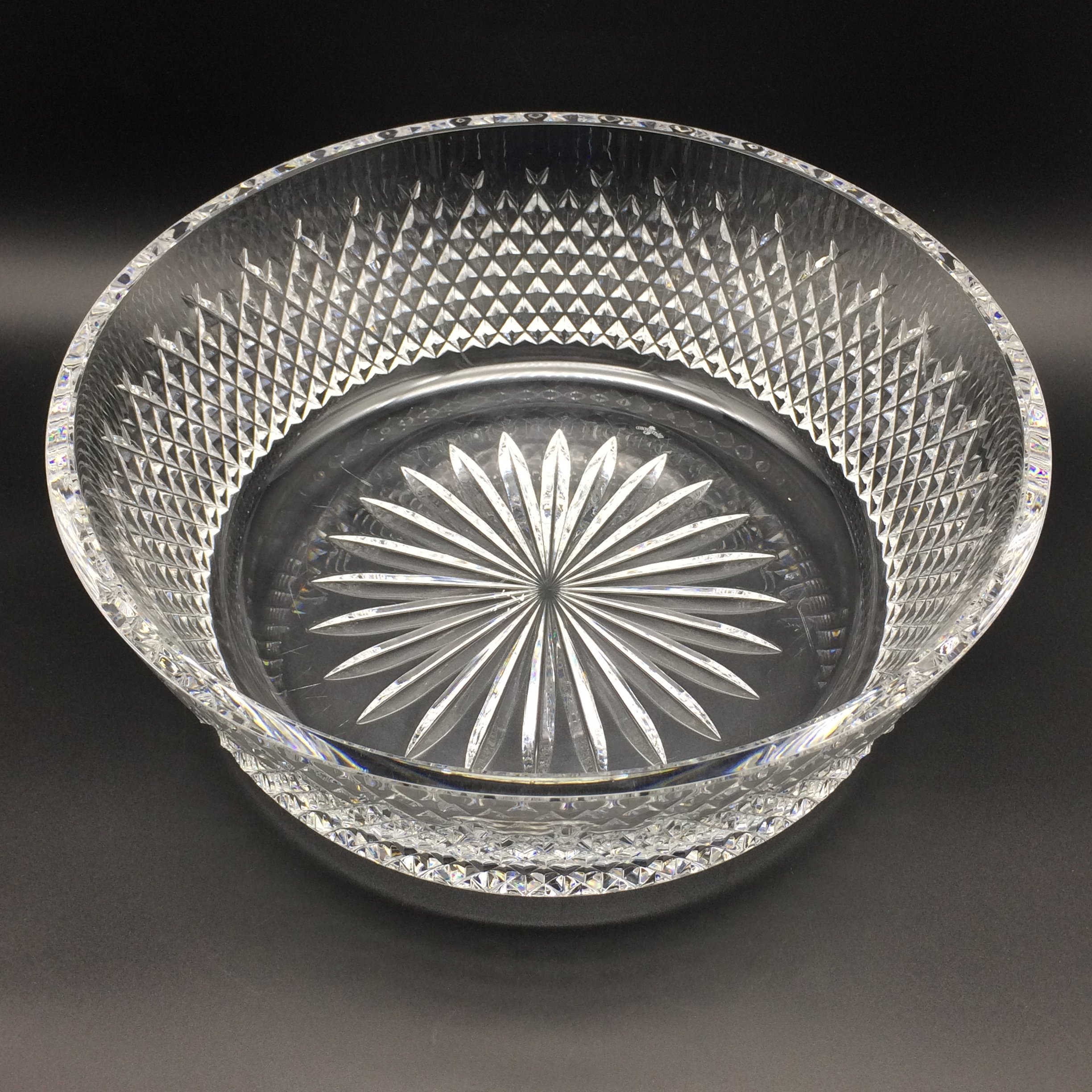 Magnificent Large Waterford ‘Alana’ Crystal Bowl