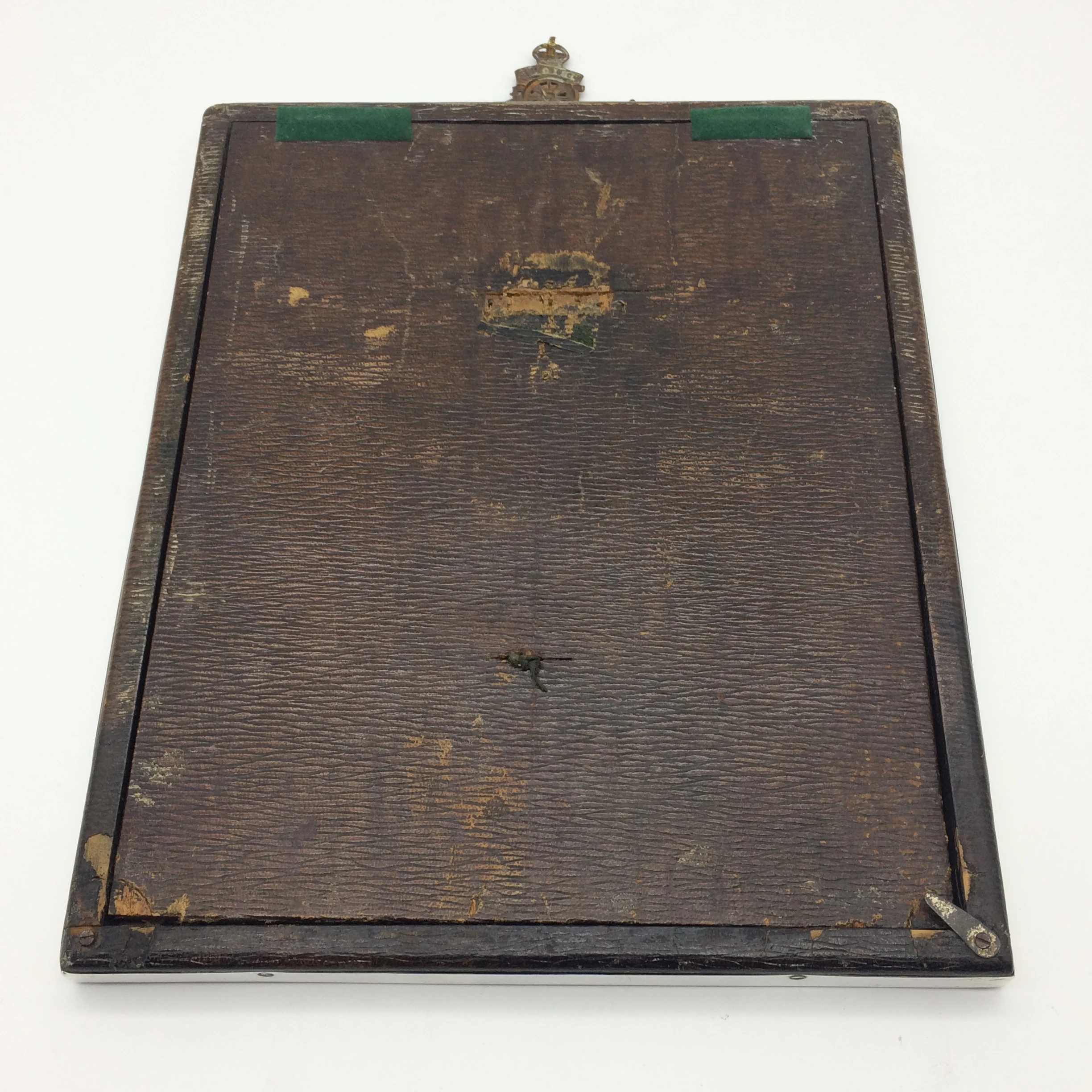 Unusual Antique Silver WWI Royal Artillery Photo Frame