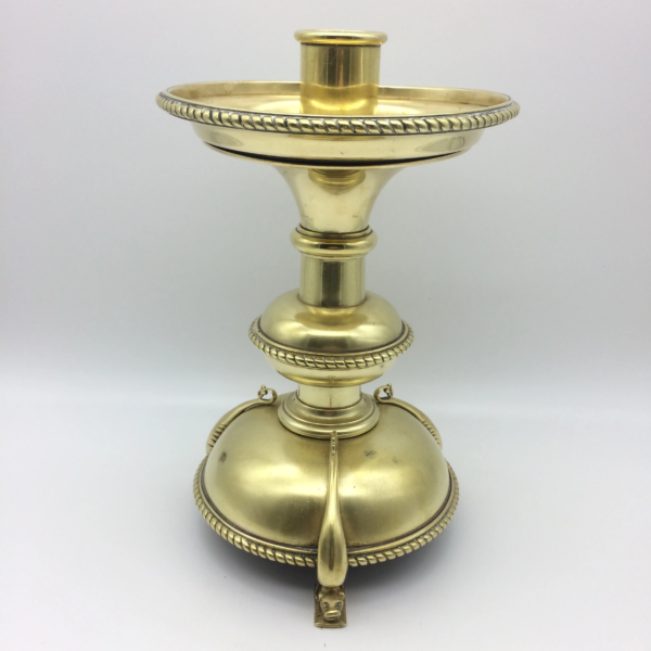 Antique Brass Altar Candle Stand