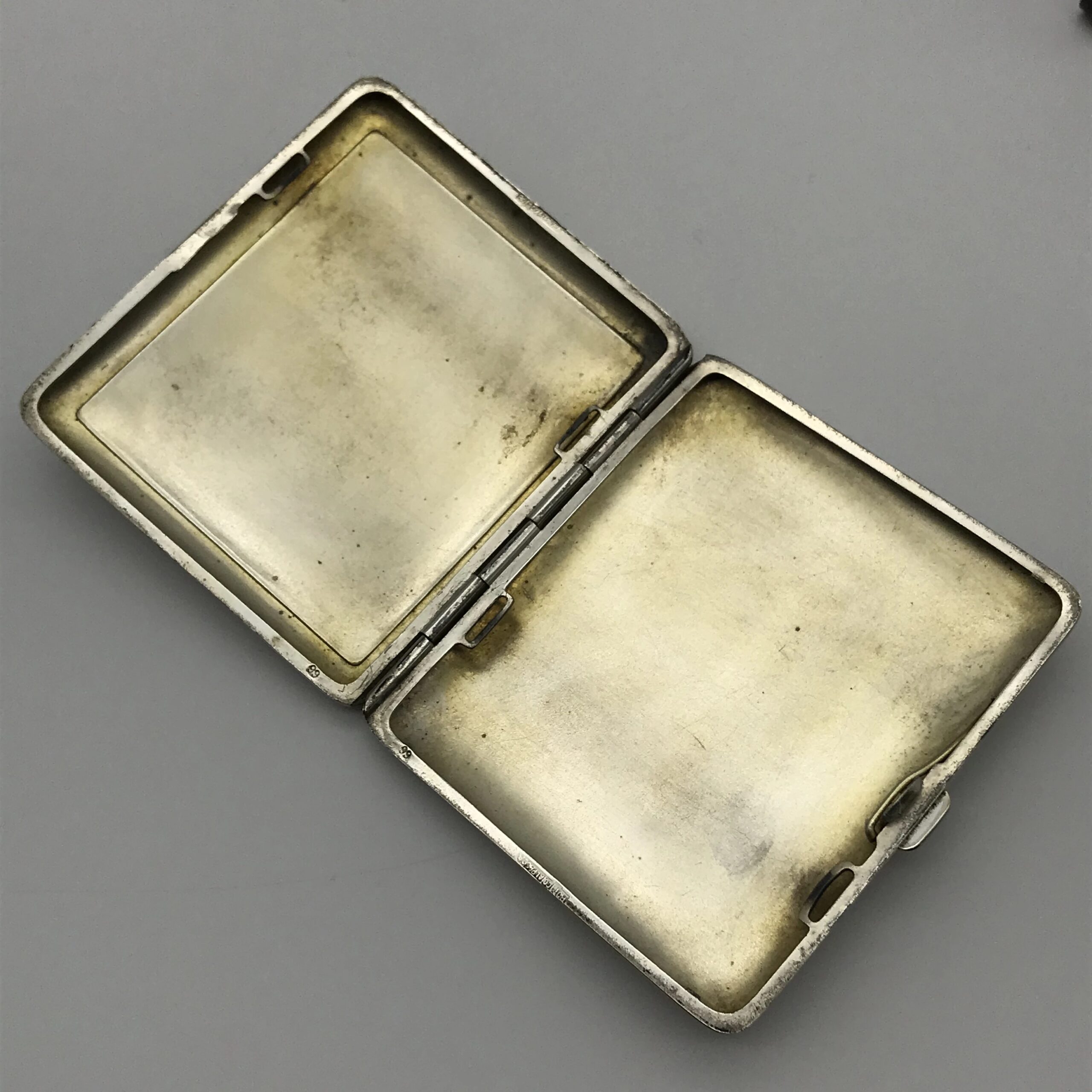 Rare Erotic Enamel Cigarette Case (C.1900)
