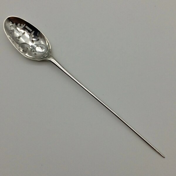 Rare Antique Georgian Silver ‘Mote’ Spoon (C.1750)