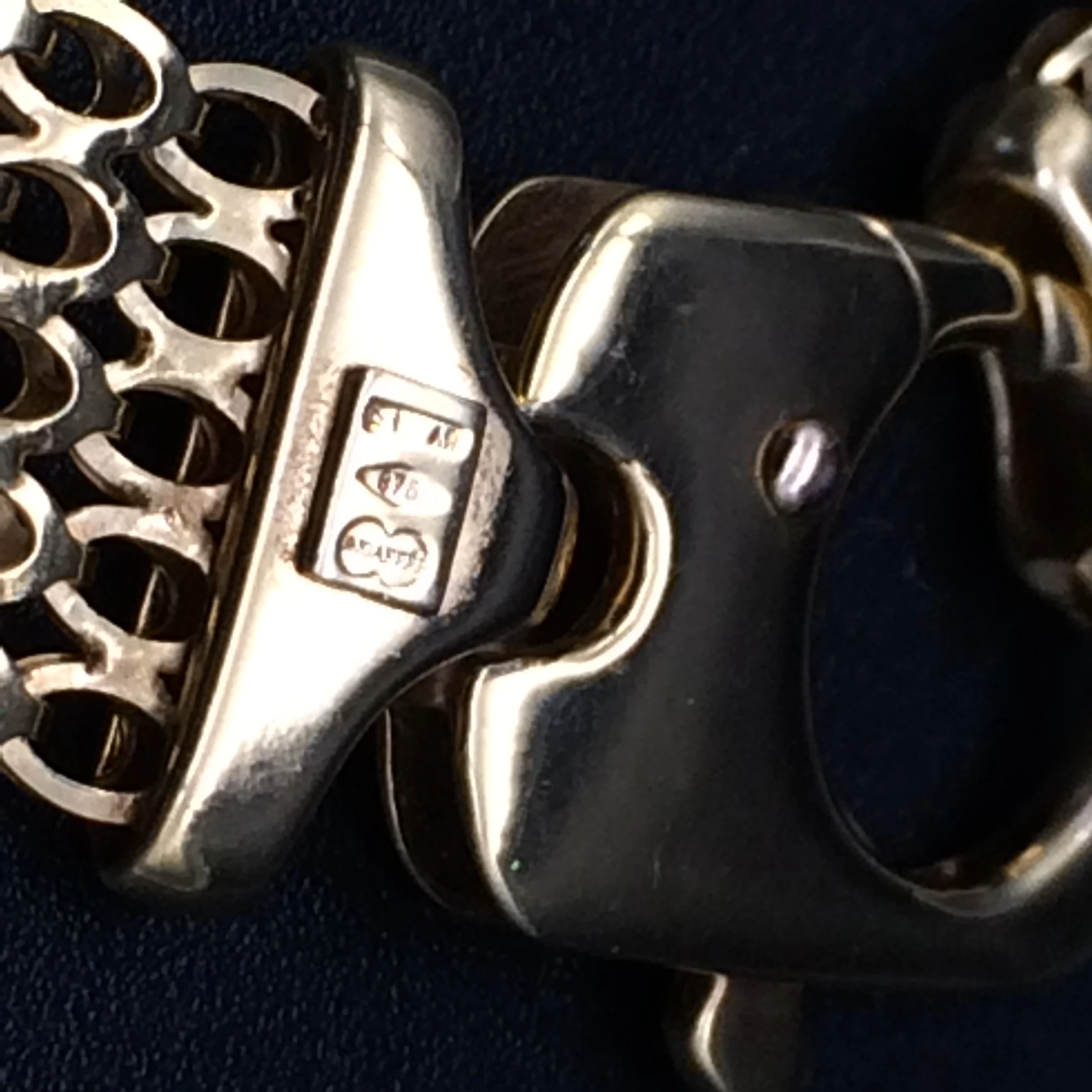 Superb Vintage 9ct Gold ‘Fancy Mesh Link’ Necklace