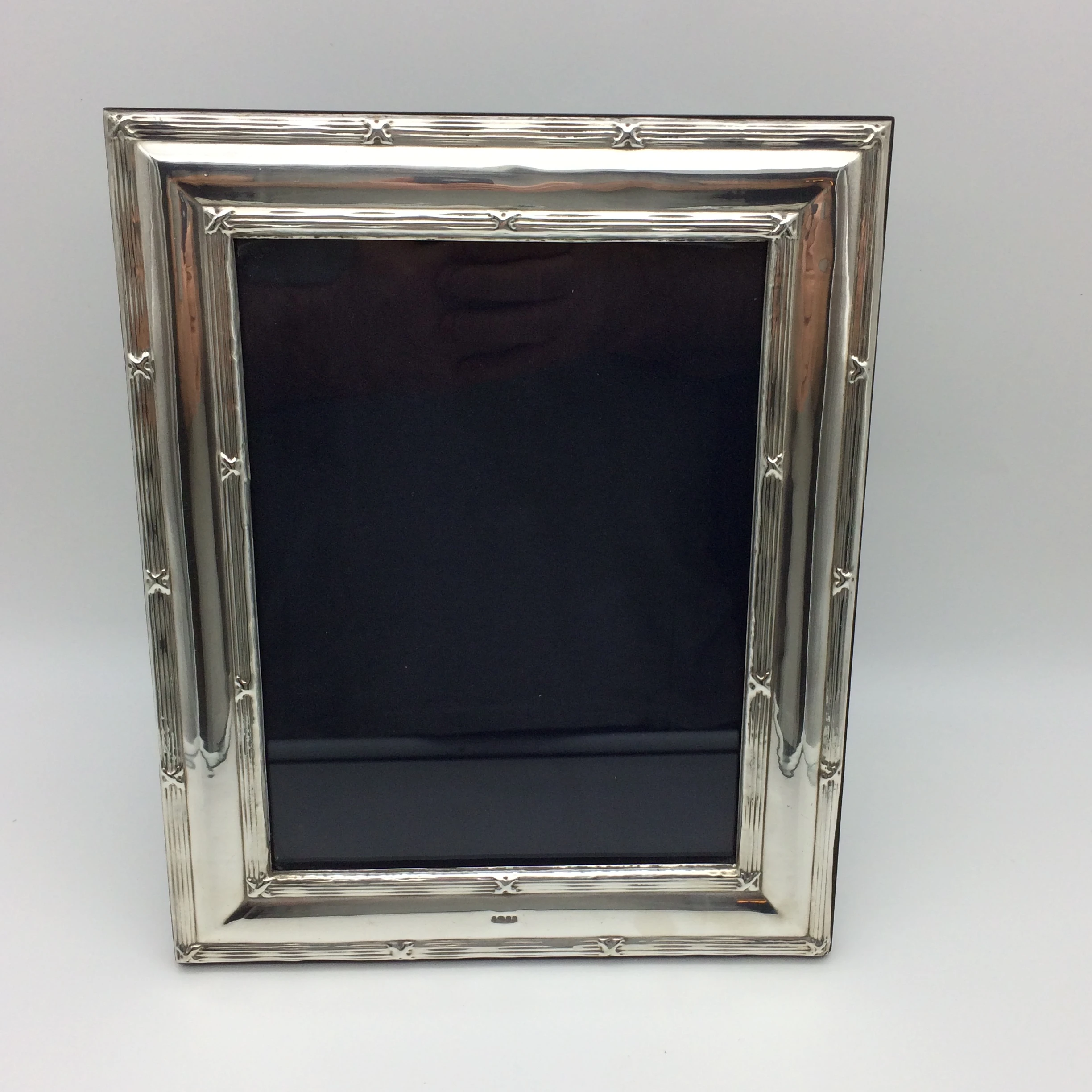 Large Impressive Vintage Silver Photo Frame