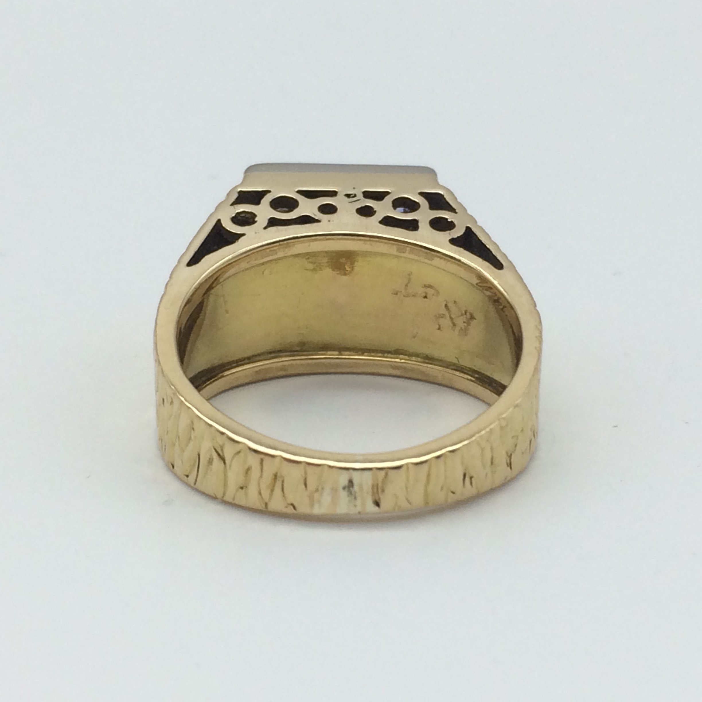 Vintage 18ct Gold & Diamond Dress Ring