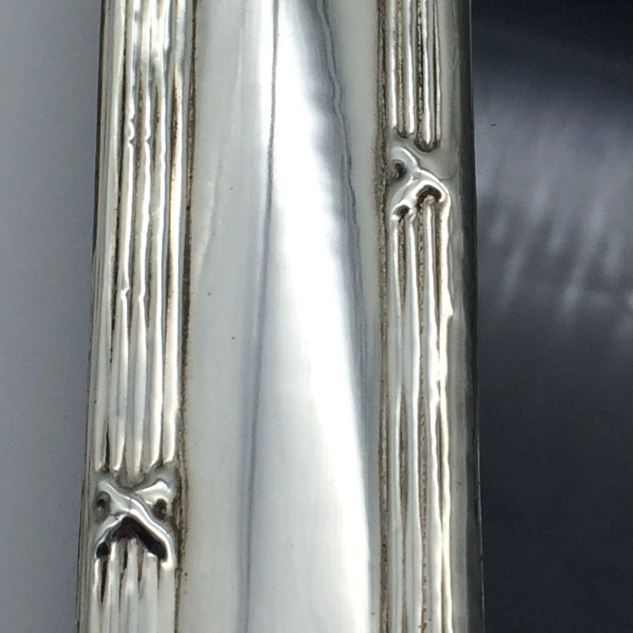 Large Impressive Vintage Silver Photo Frame