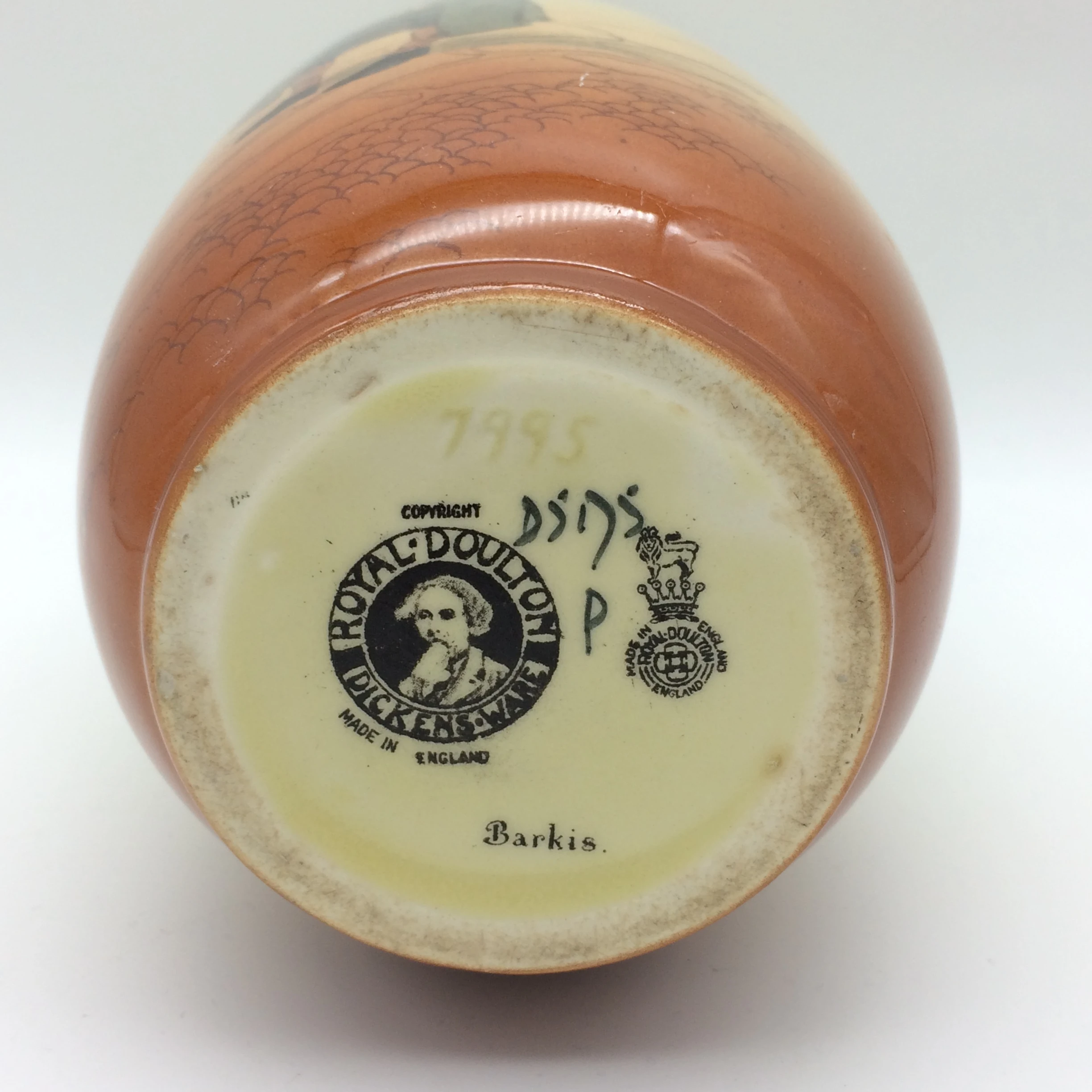 Large Royal Doulton ‘Dickens Ware’ Vase (Barkis)