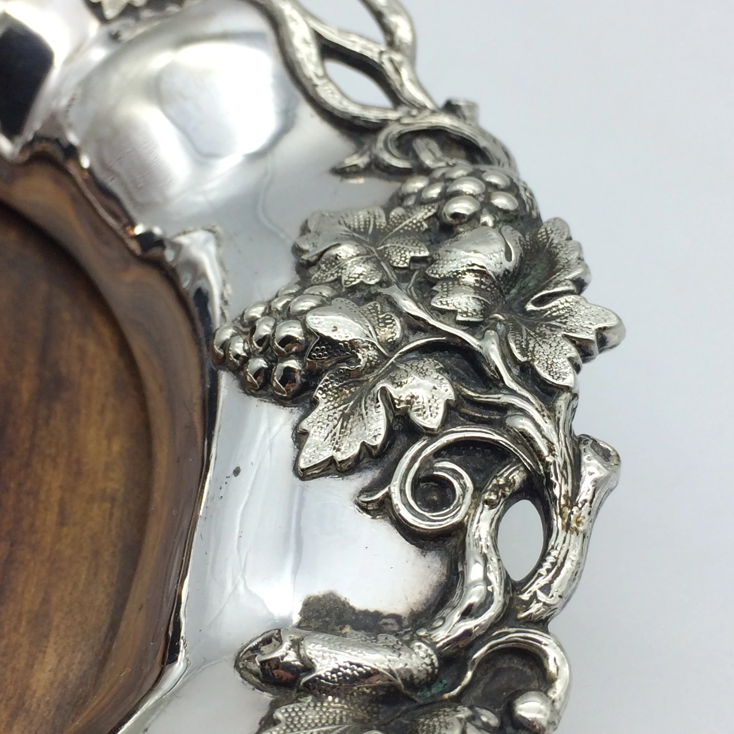 Magnificent Pair of Victorian Silver-Plated Wine Coasters