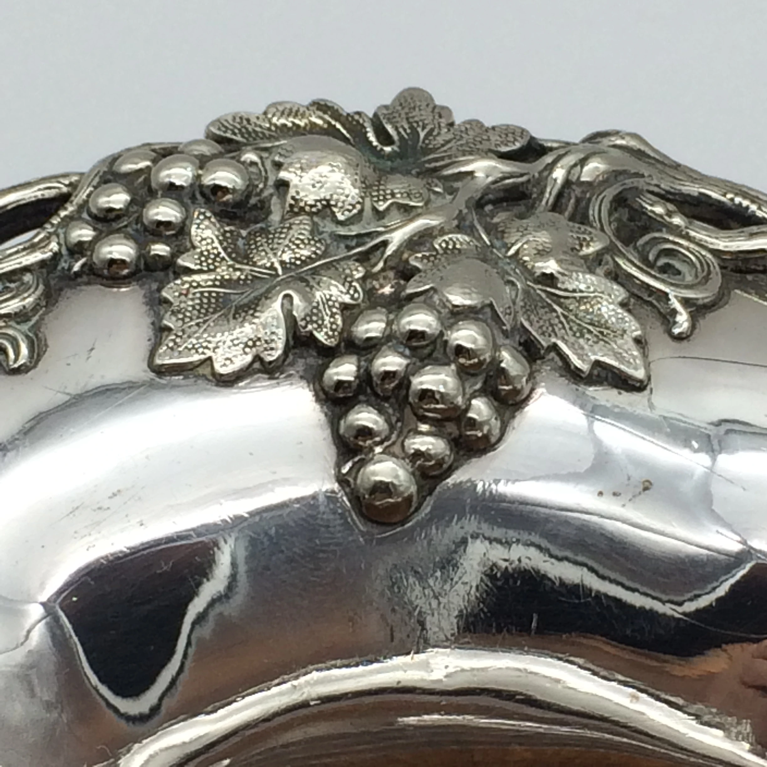 Magnificent Pair of Victorian Silver-Plated Wine Coasters