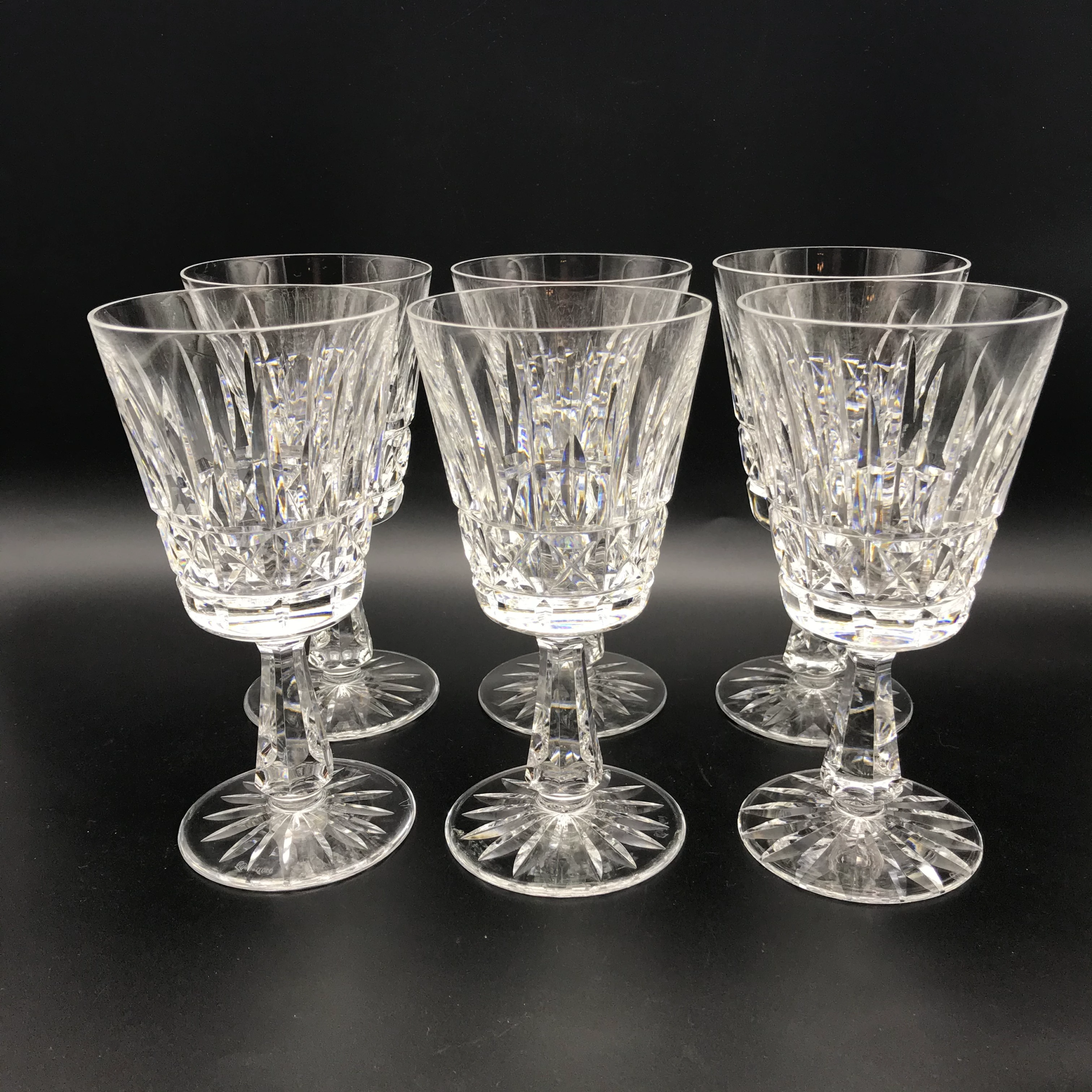 Set of Six Waterford ‘KYLEMORE’ Red Wine Glasses