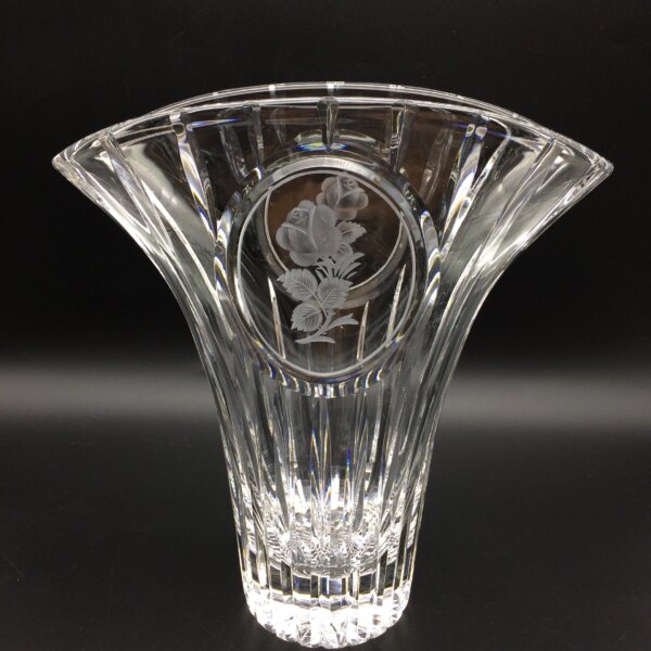 Exceptional Vintage ‘Stuart’ Crystal Vase