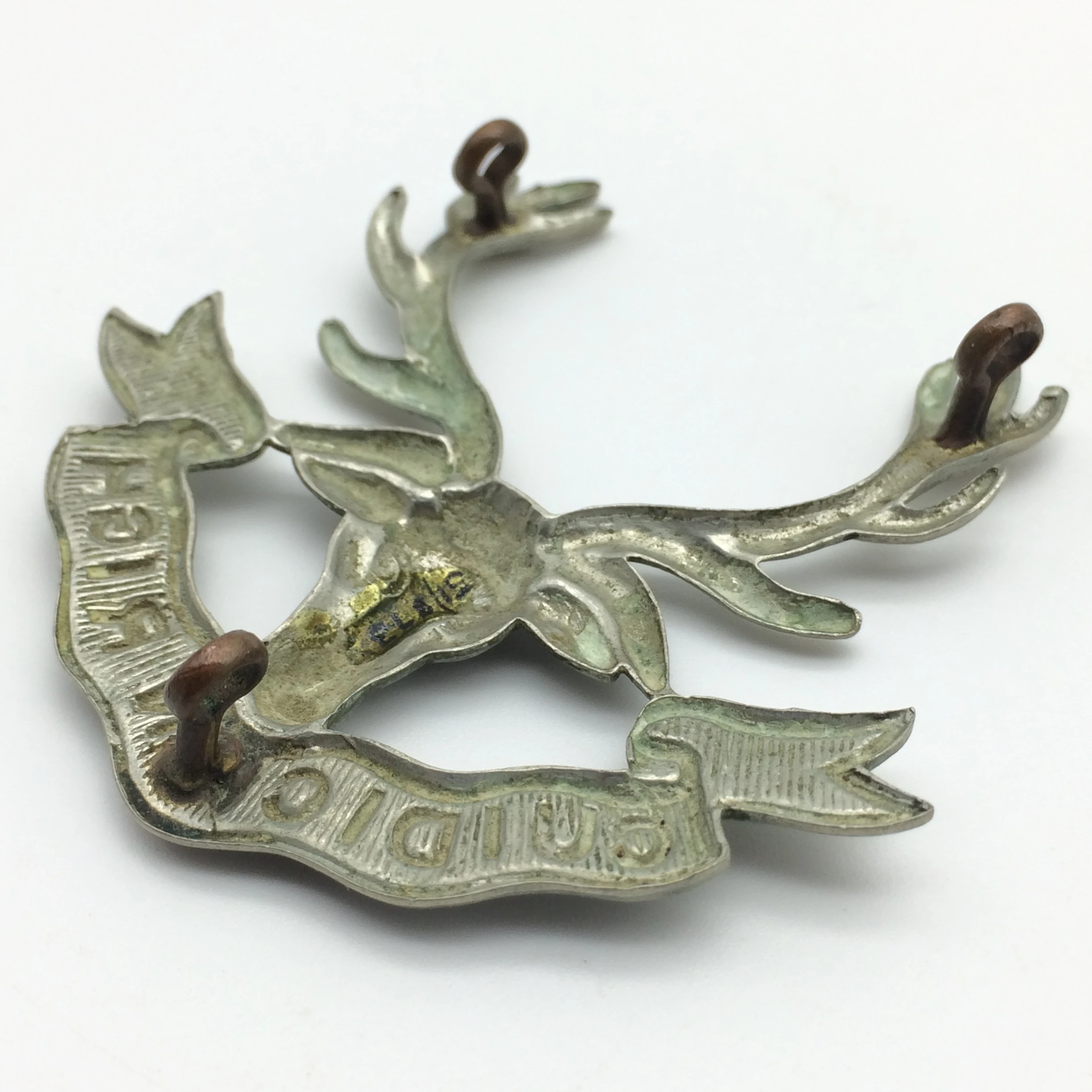 Boer War - Early ‘Seaforth Highlanders’ Cap Badge (3 x Lugs)