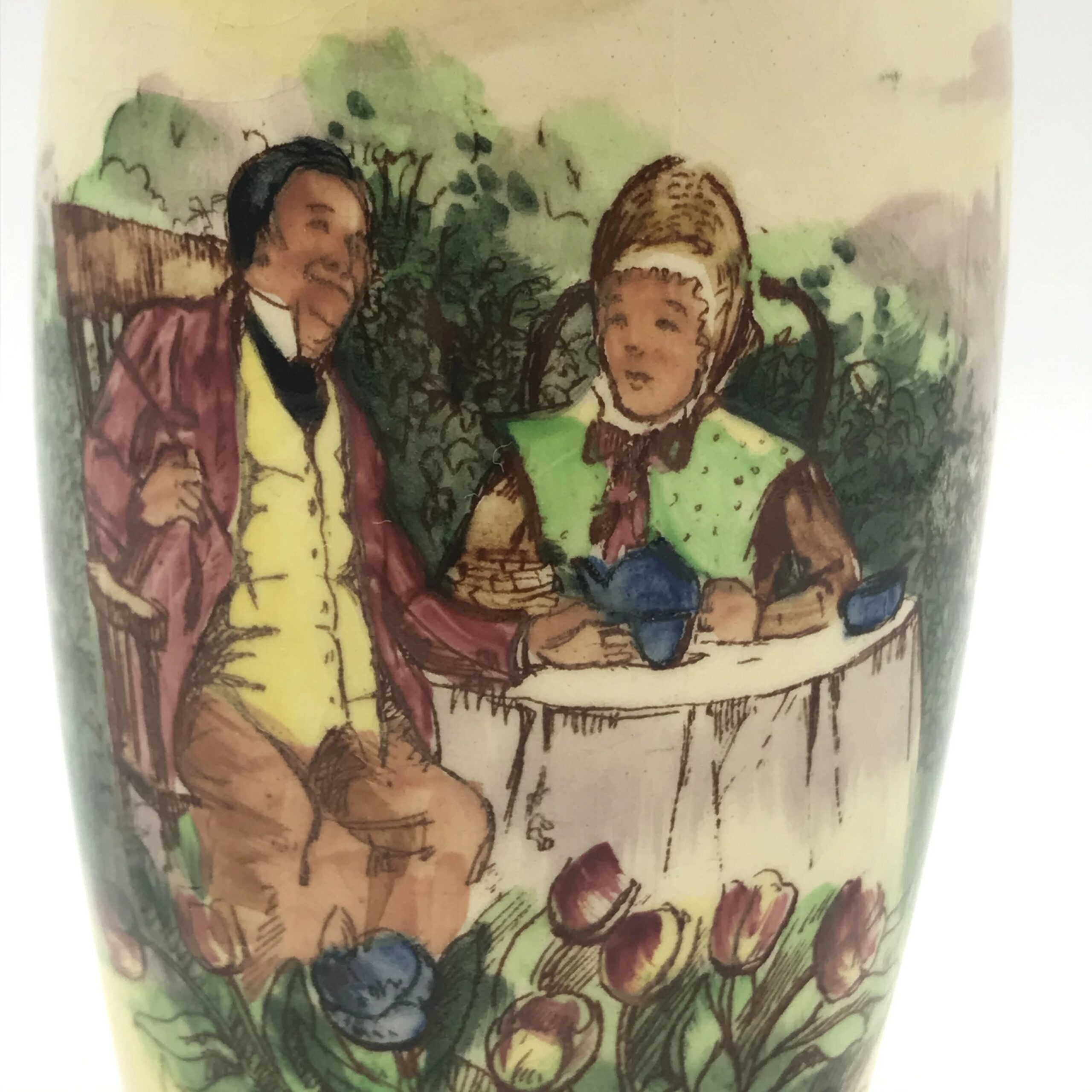 Royal Doulton Series Ware ‘Hundred Years Ago’ Vase (D5499)
