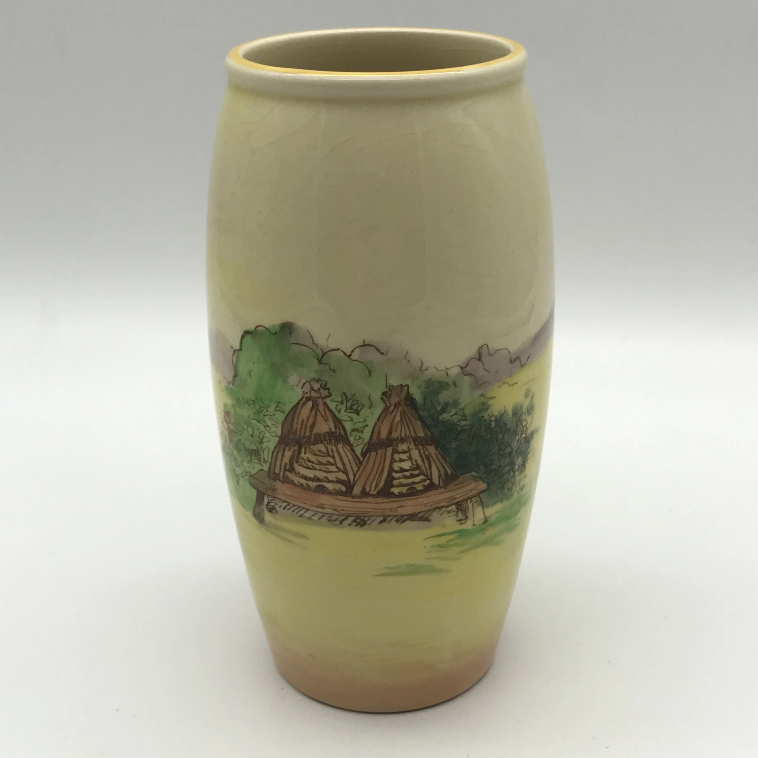 Royal Doulton Series Ware ‘Hundred Years Ago’ Vase (D5499)
