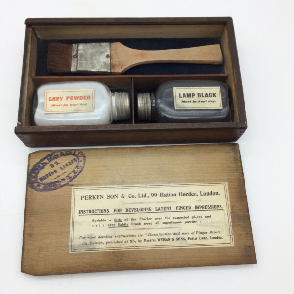 Rare Antique ‘Metropolitan Police’ Fingerprint Kit (Boxed)