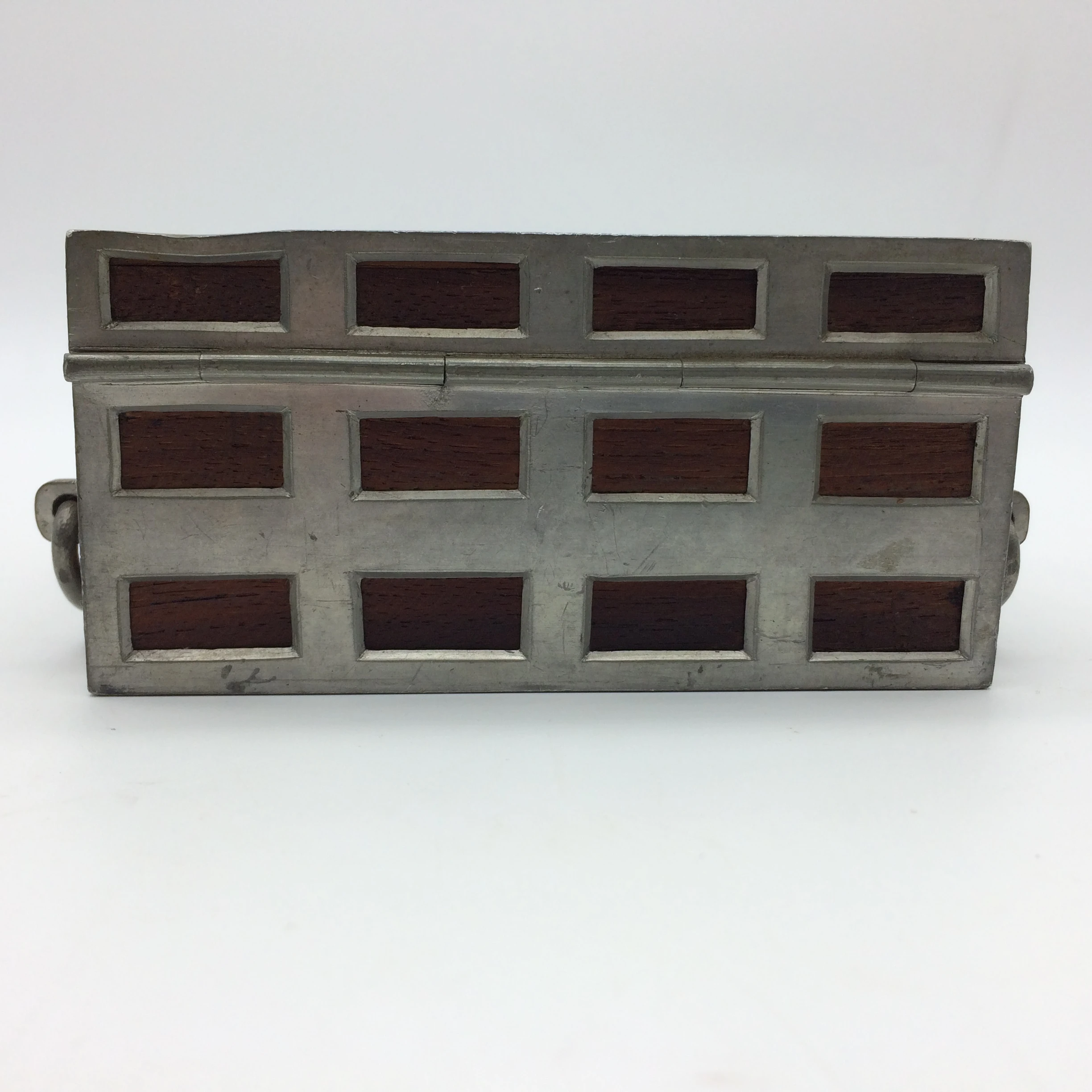 Antique Chinese ‘NKHEUNG’ - ‘SWATOW’ Pewter & Wood Box