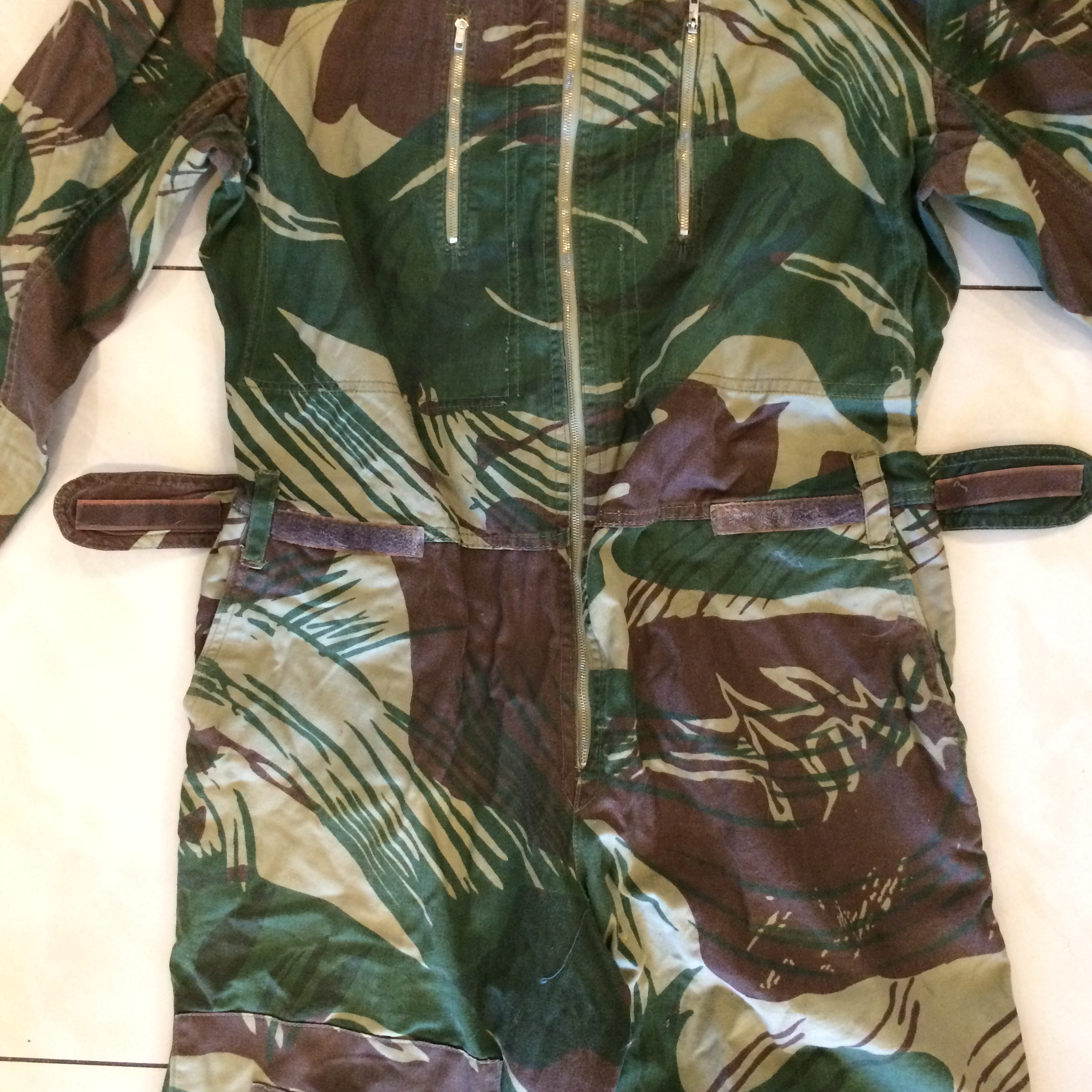 Scarce Rhodesian Army Camo Jumpsuit - Image 5