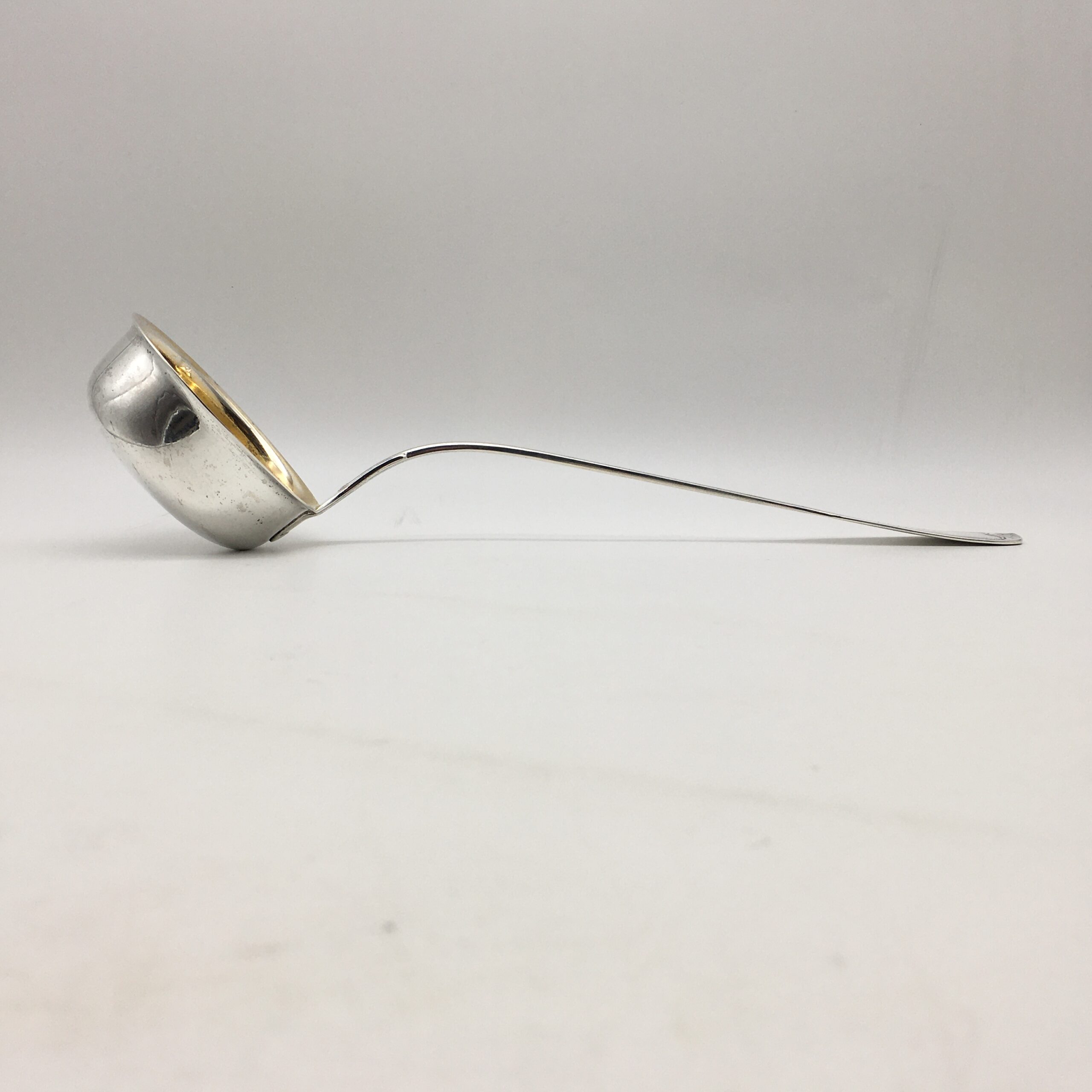 Wonderful Antique Silver Soup or Punch Ladle - Image 4