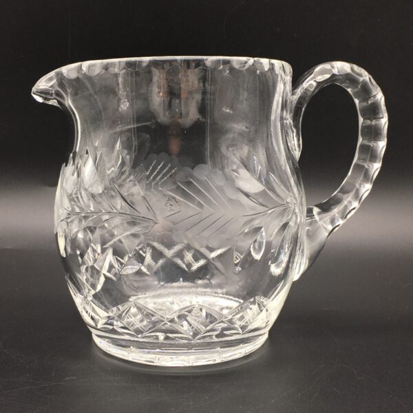 Large Vintage ‘Rose-Cut’ Water Jug