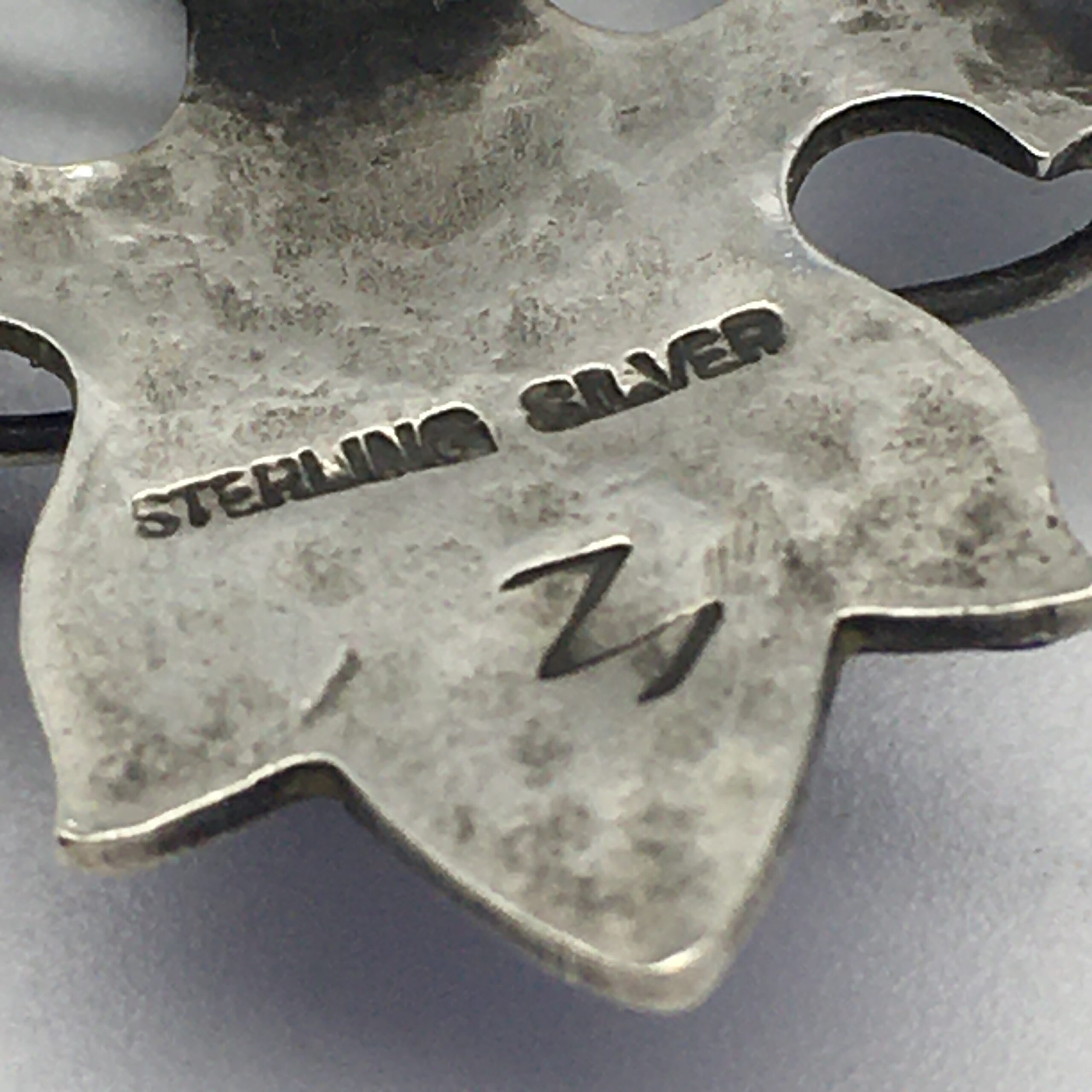 Rare ‘Arts & Crafts’ Silver and Enamel Pendant (Signed) - Image 8