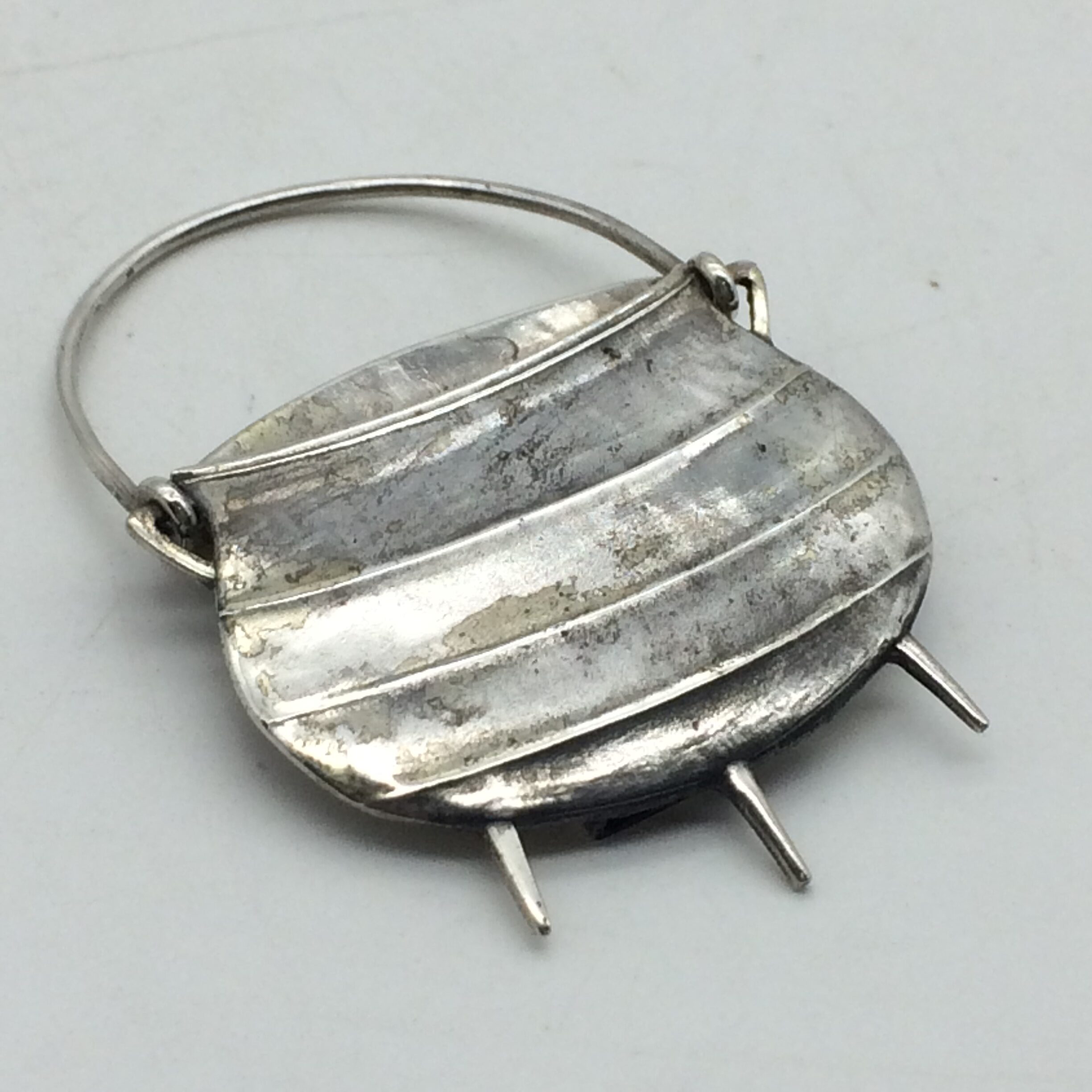 Vintage Articulated Sterling Silver ‘Candida’ Brooch - Image 4