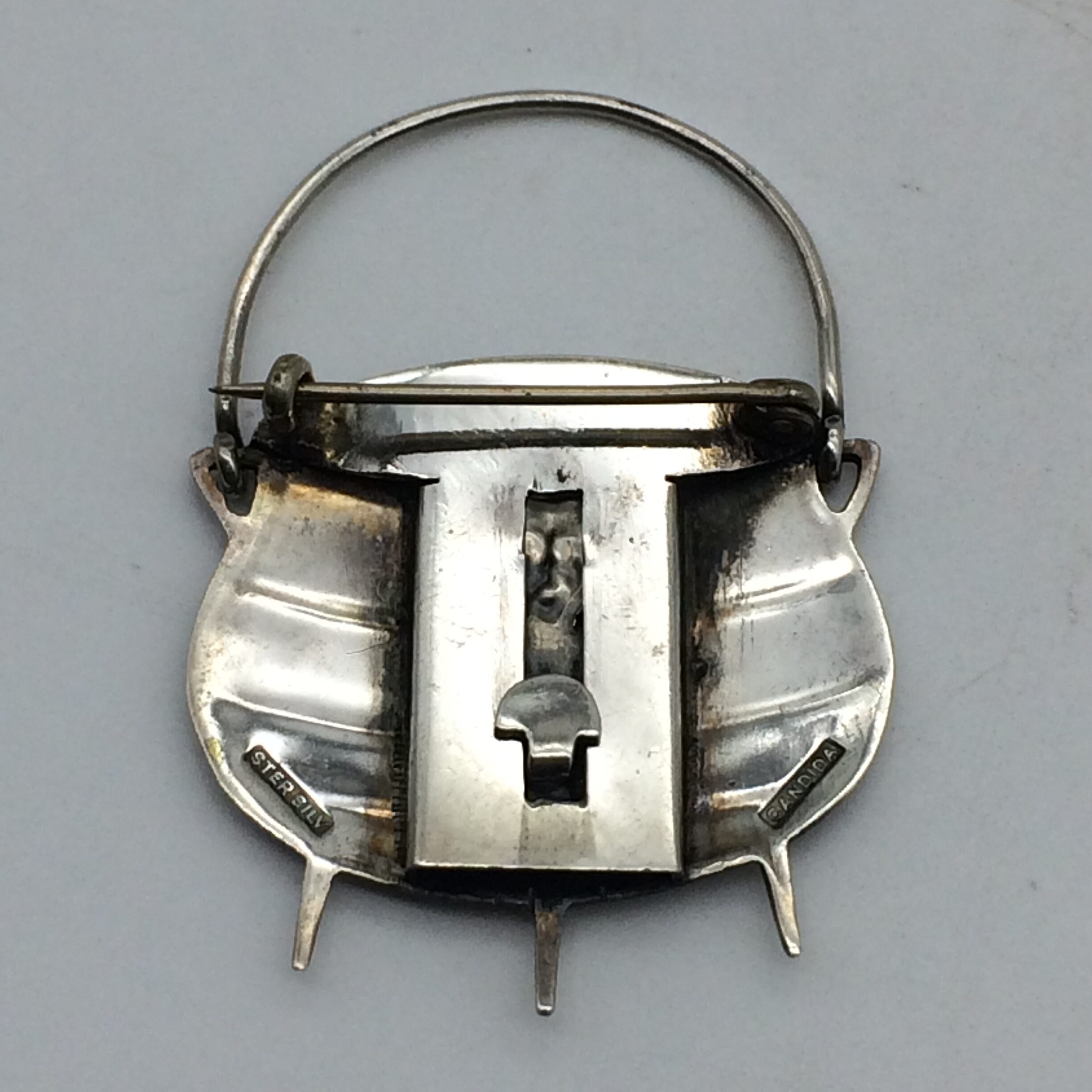 Vintage Articulated Sterling Silver ‘Candida’ Brooch - Image 5