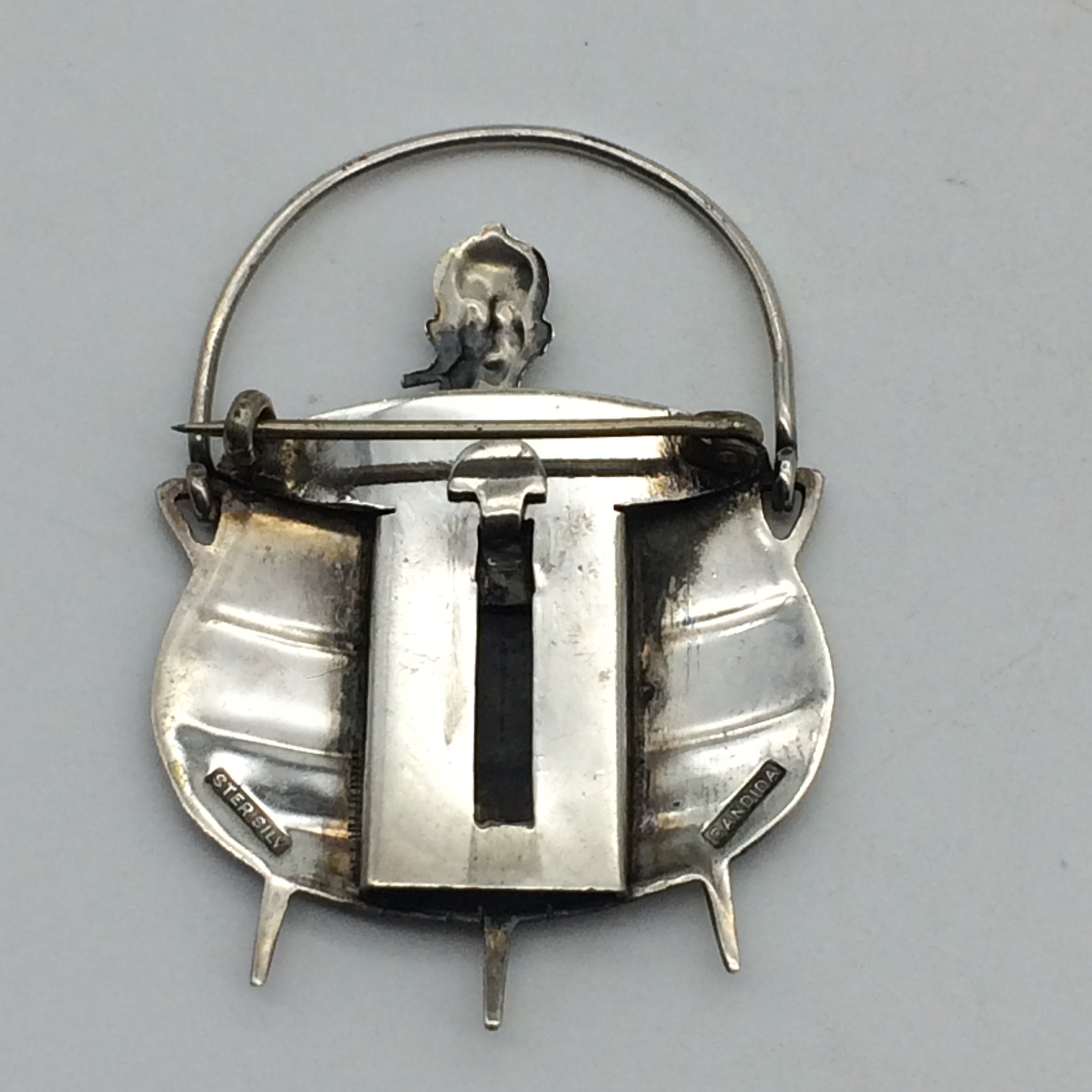 Vintage Articulated Sterling Silver ‘Candida’ Brooch - Image 2